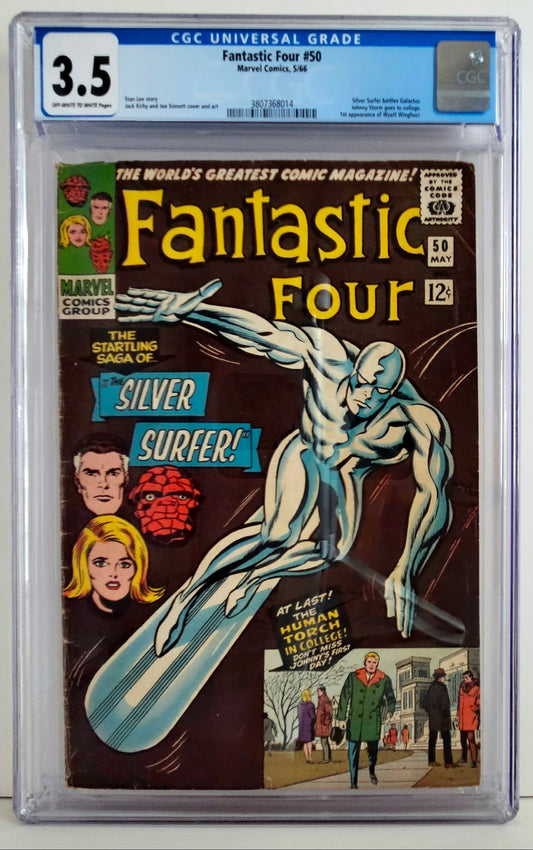 CGC 3.5 Fantastic Four #50