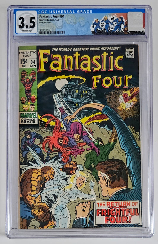 CGC 3.5 Fantastic Four #94