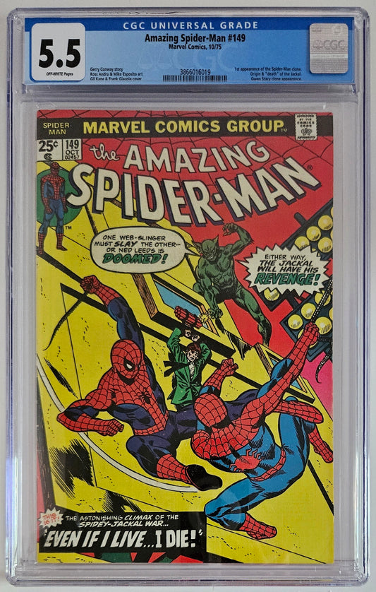 CGC 5.5 Amazing Spider-Man #149
