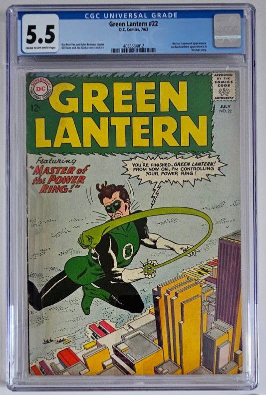 CGC 5.5 Green Lantern #22