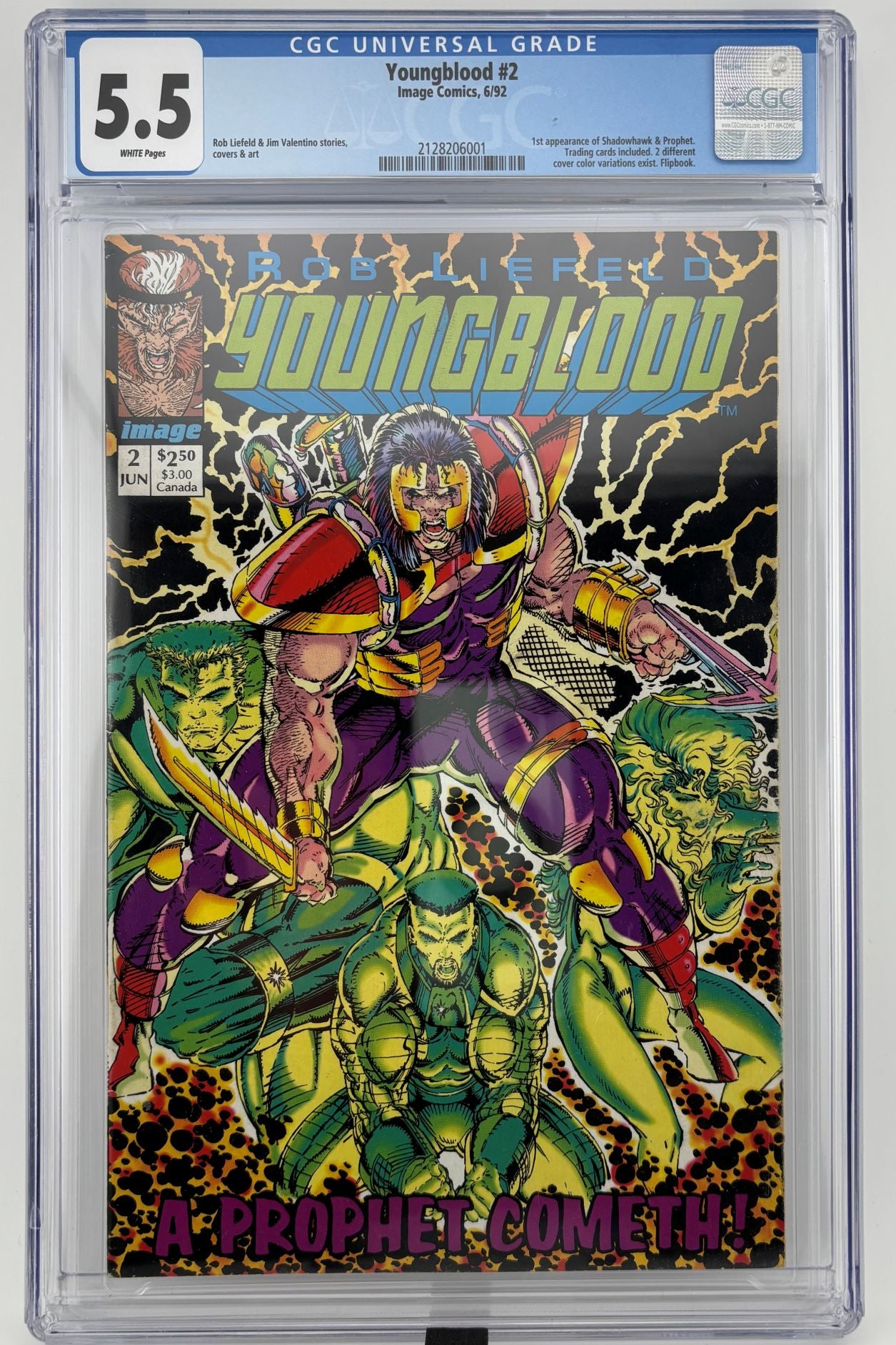 CGC 5.5 Youngblood #2