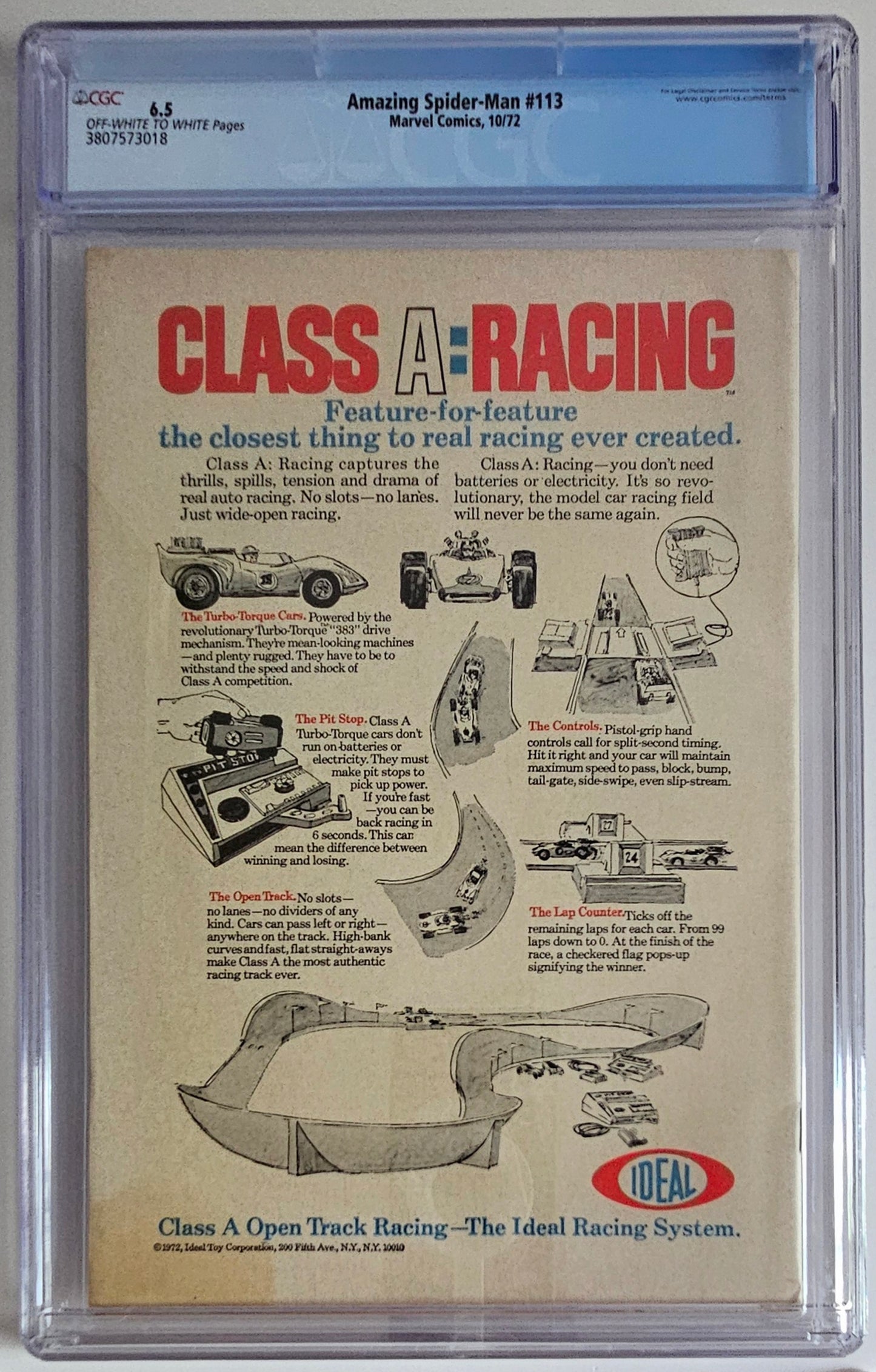 CGC 6.5 Amazing Spider-Man #113