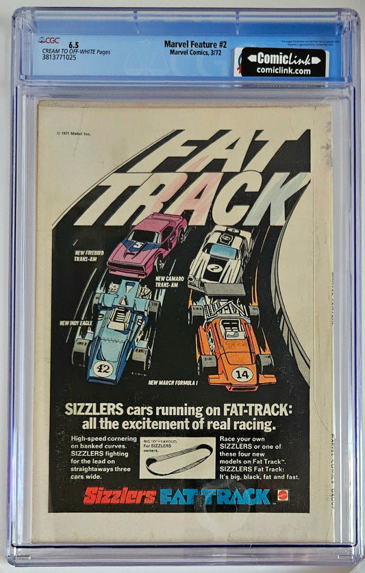 CGC 6.5 Marvel Feature #2