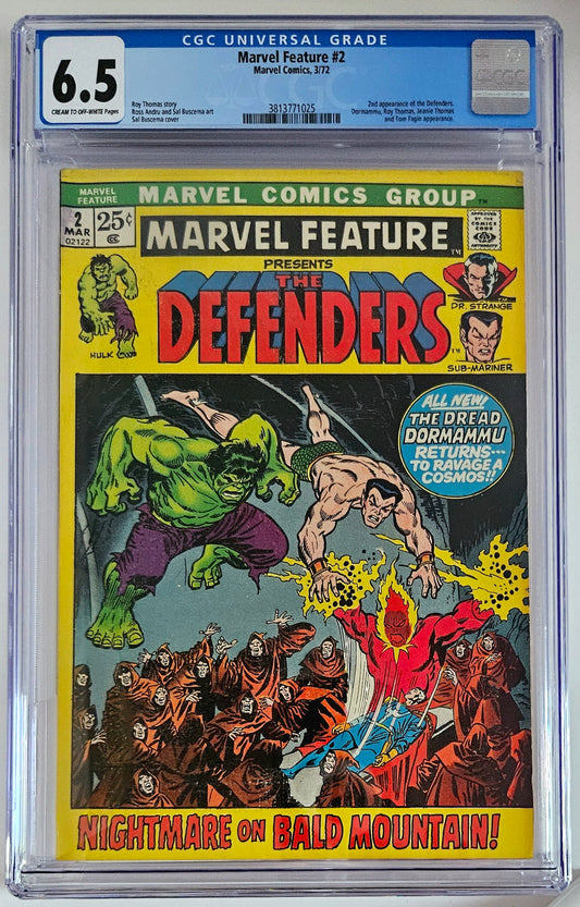 CGC 6.5 Marvel Feature #2