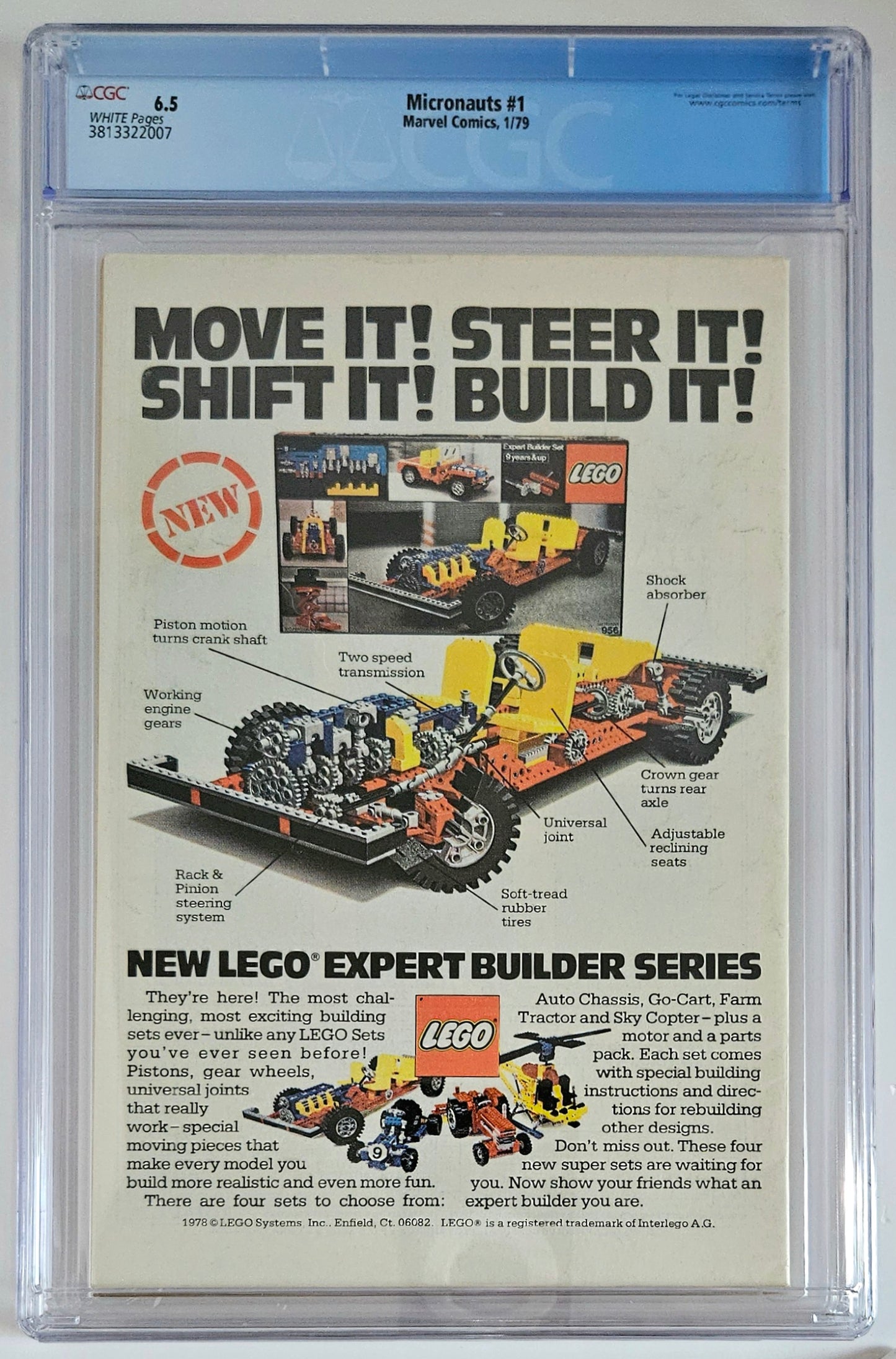 CGC 6.5 Micronauts #1