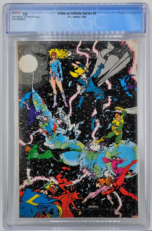 CGC 7.0 Crisis on Infinite Earths #1 - KEY!