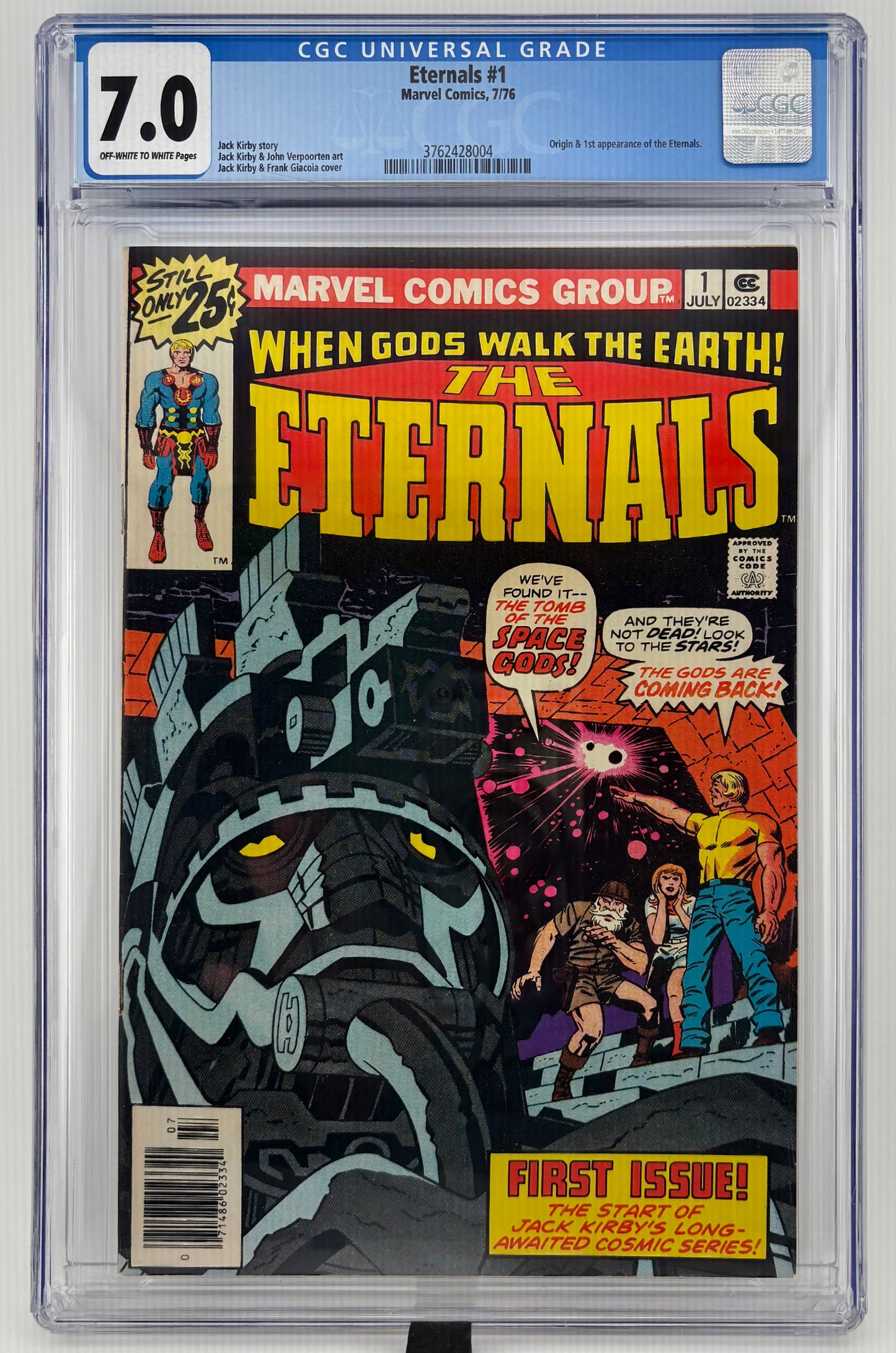CGC 7.0 Eternals #1