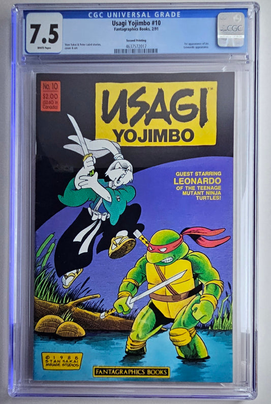CGC 7.5 Usagi Yojimbo #10
