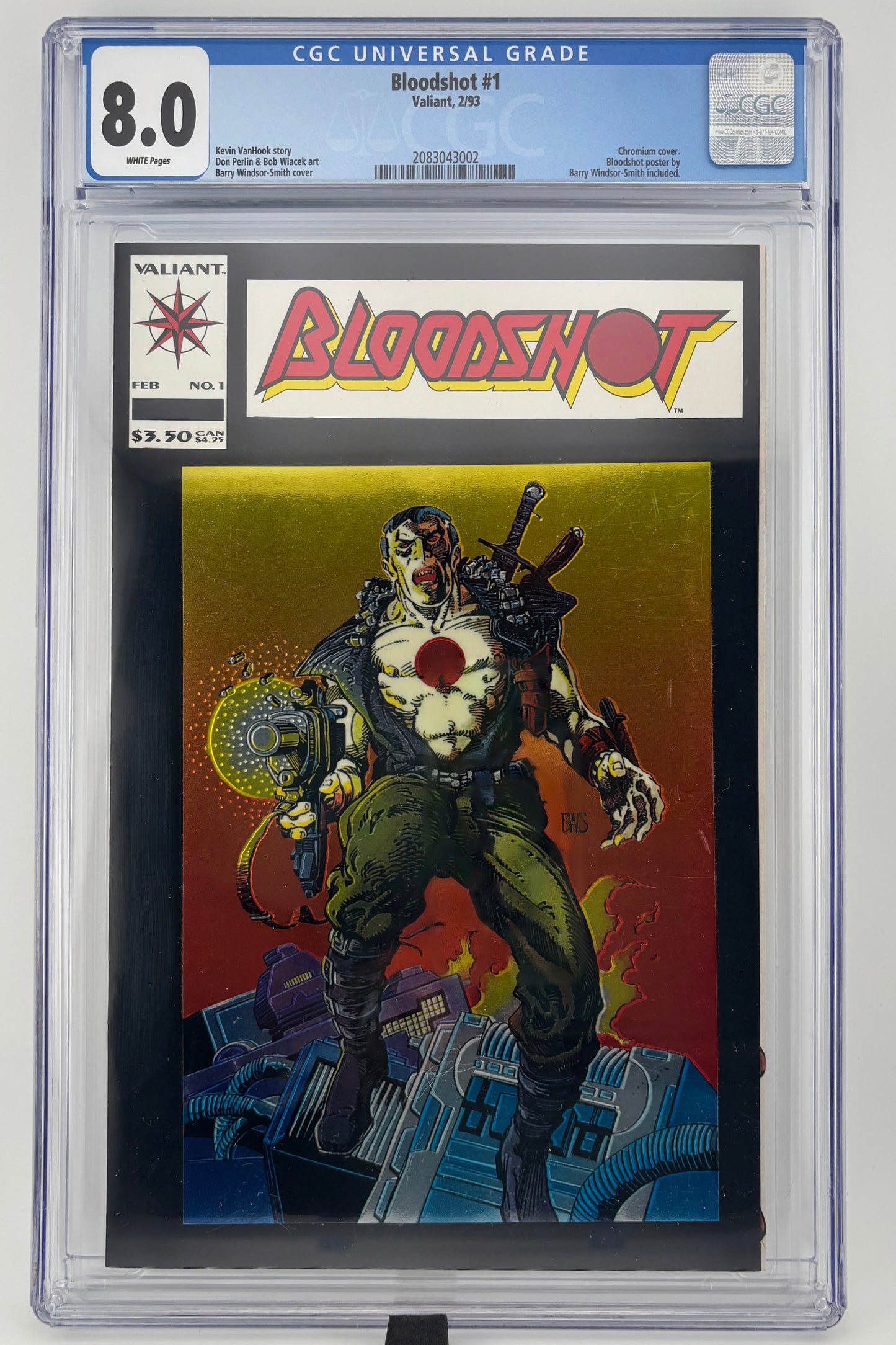 CGC 8.0 Bloodshot #1