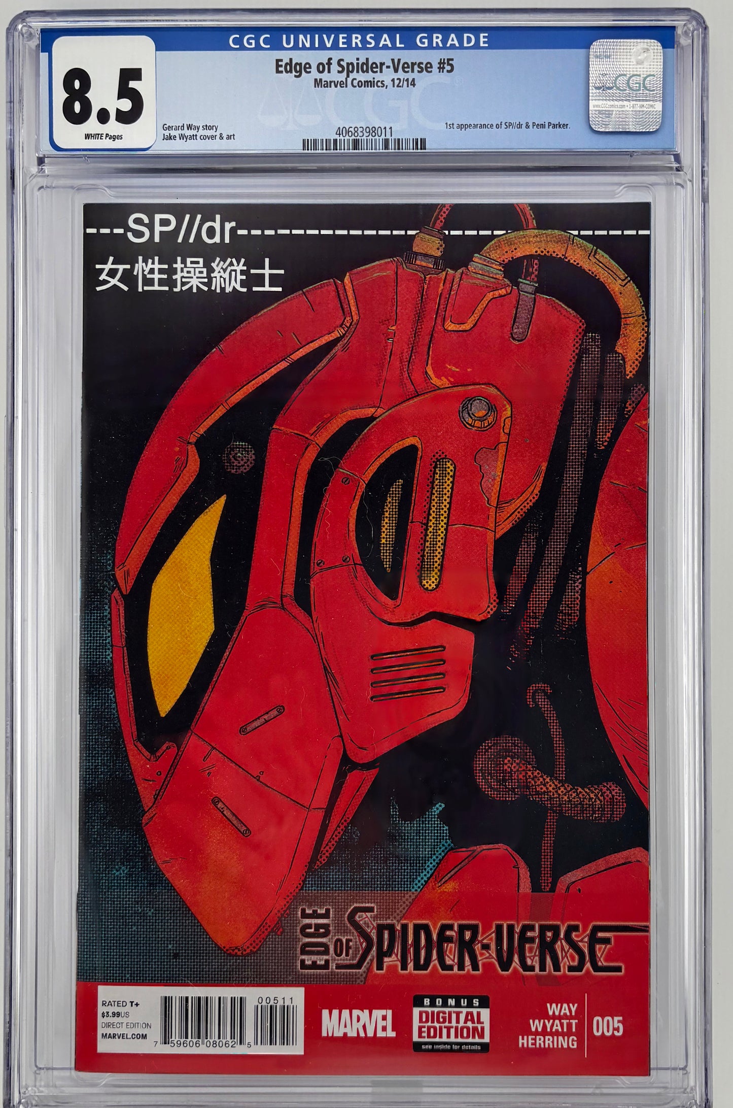 CGC 8.5 Edge of Spider-Verse #5