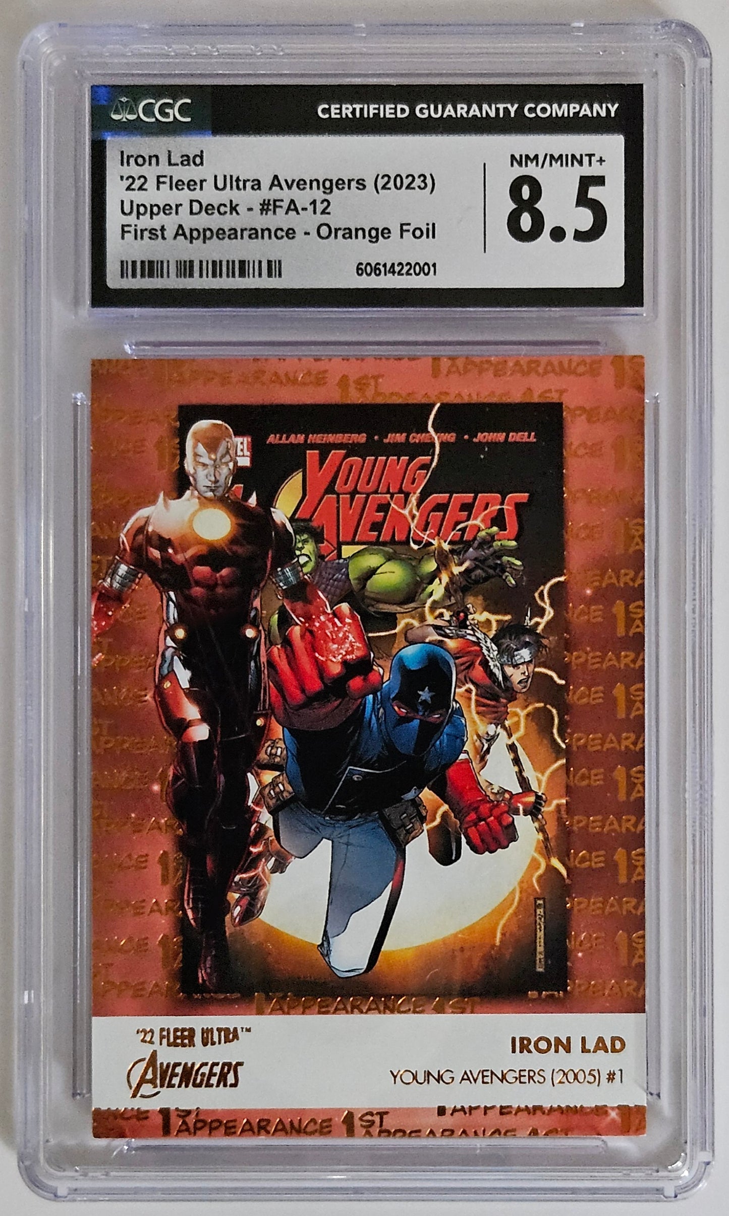 CGC 8.5 Iron Lad UD #FA-12 Orange