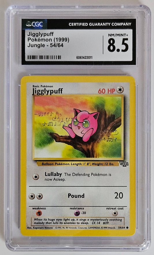 CGC 8.5 Jigglypuff Pokemon 1999
