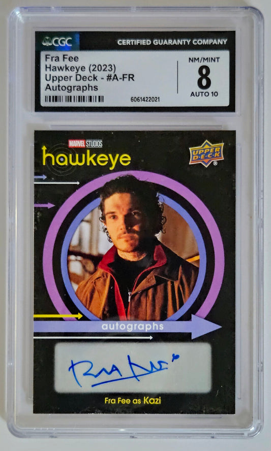 CGC 8 Fra Fee Hawkeye 2023 Autograph