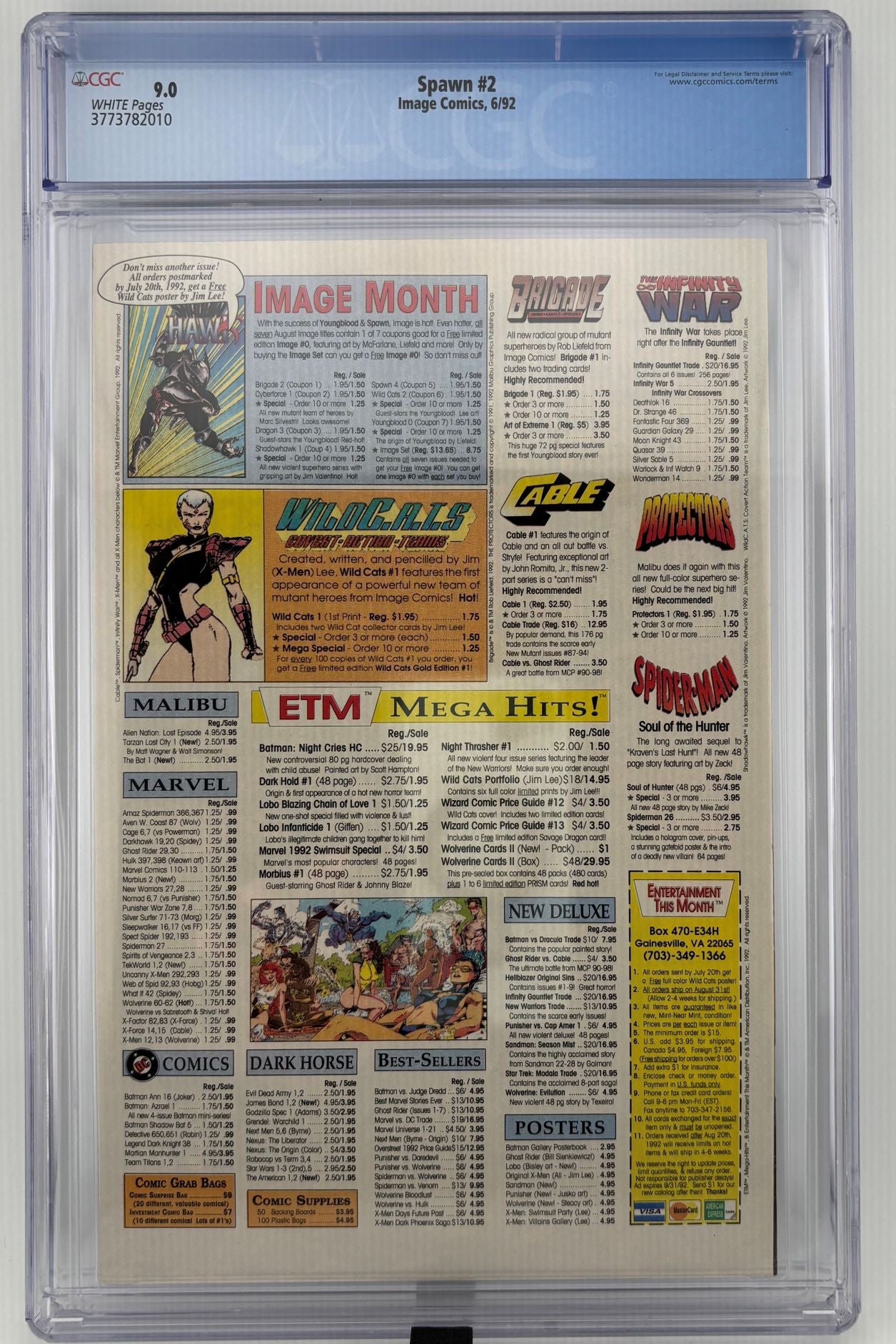 CGC 9.0 Spawn #2