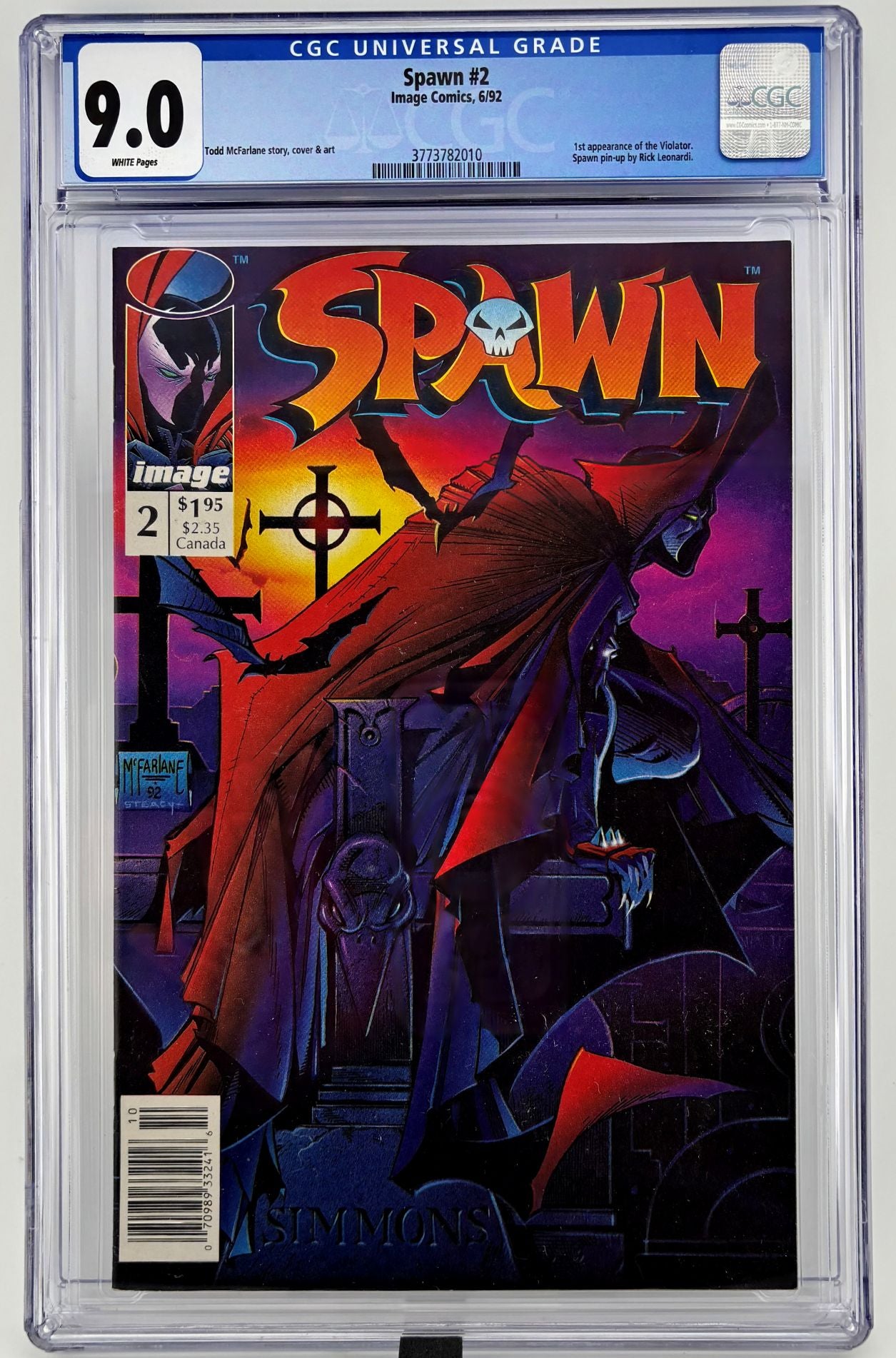 CGC 9.0 Spawn #2