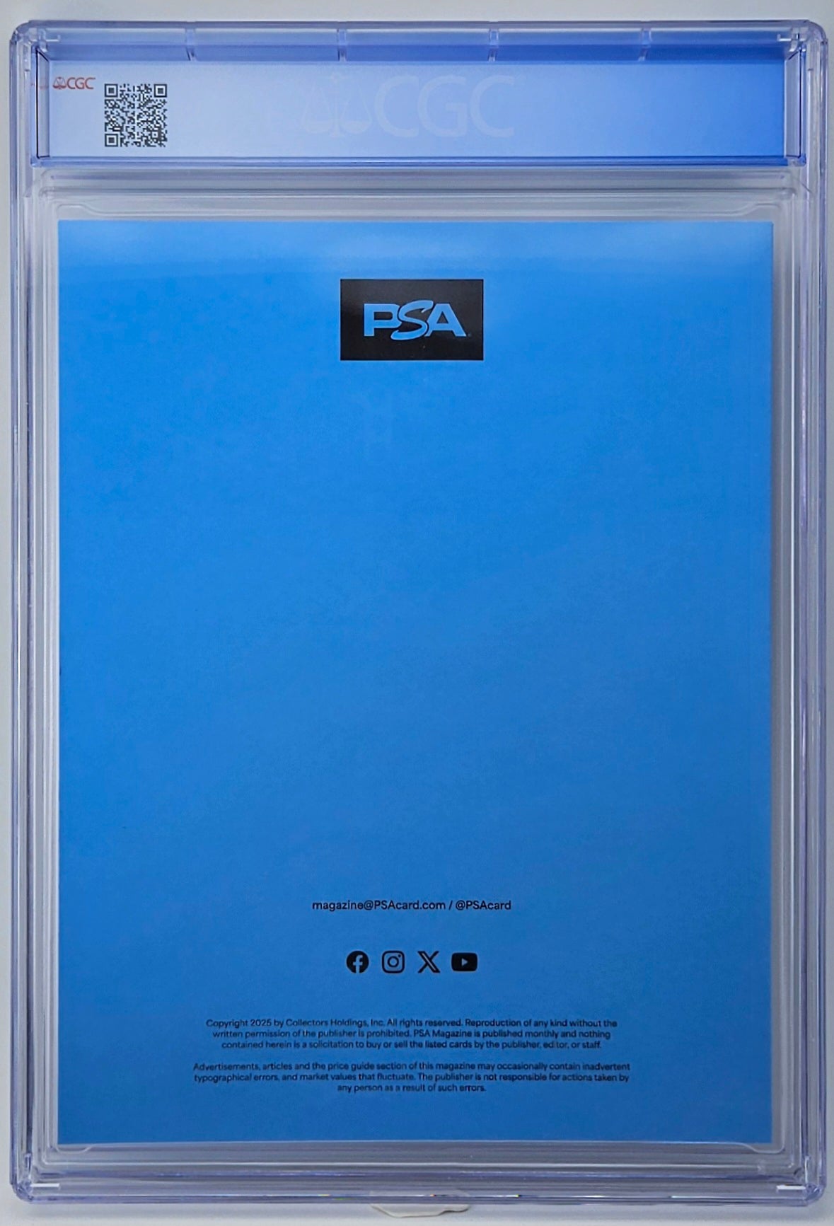 CGC 9.2 PSA Magazine # 17