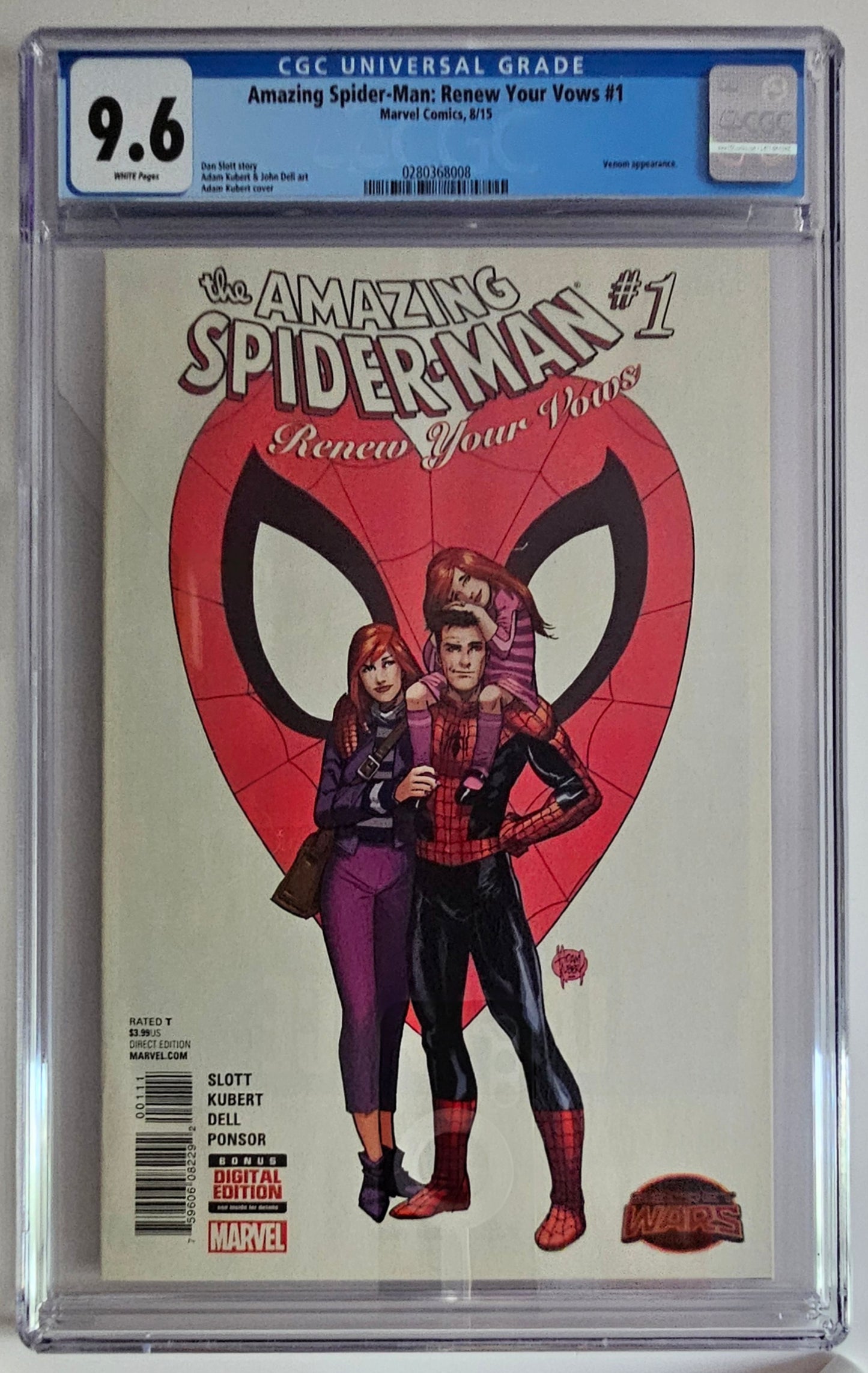 CGC 9.6 Amazing Spider-Man: Renew Your Vows #1