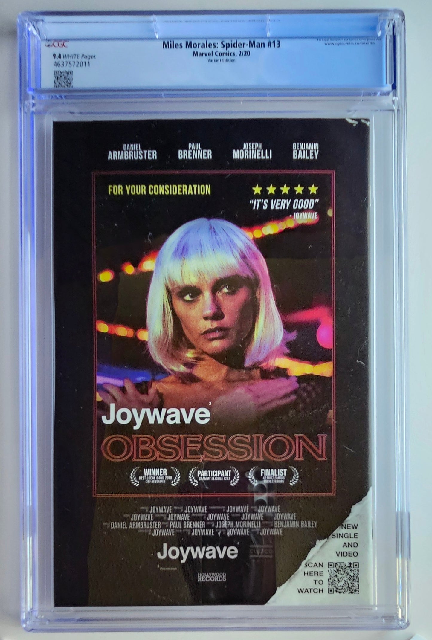 CGC 9.4 Miles Morales: Spider-Man #13 - 2020 Variant