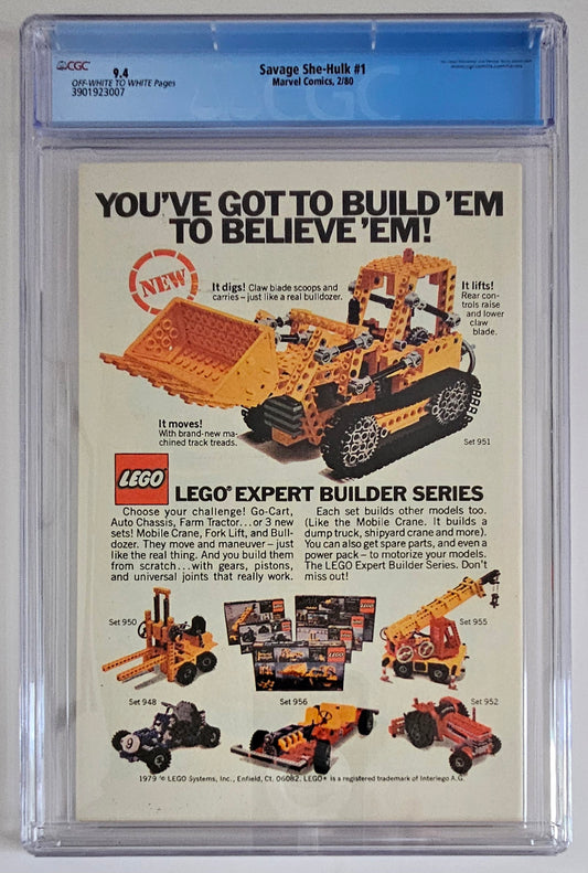 CGC 9.4 Savage She-Hulk #1