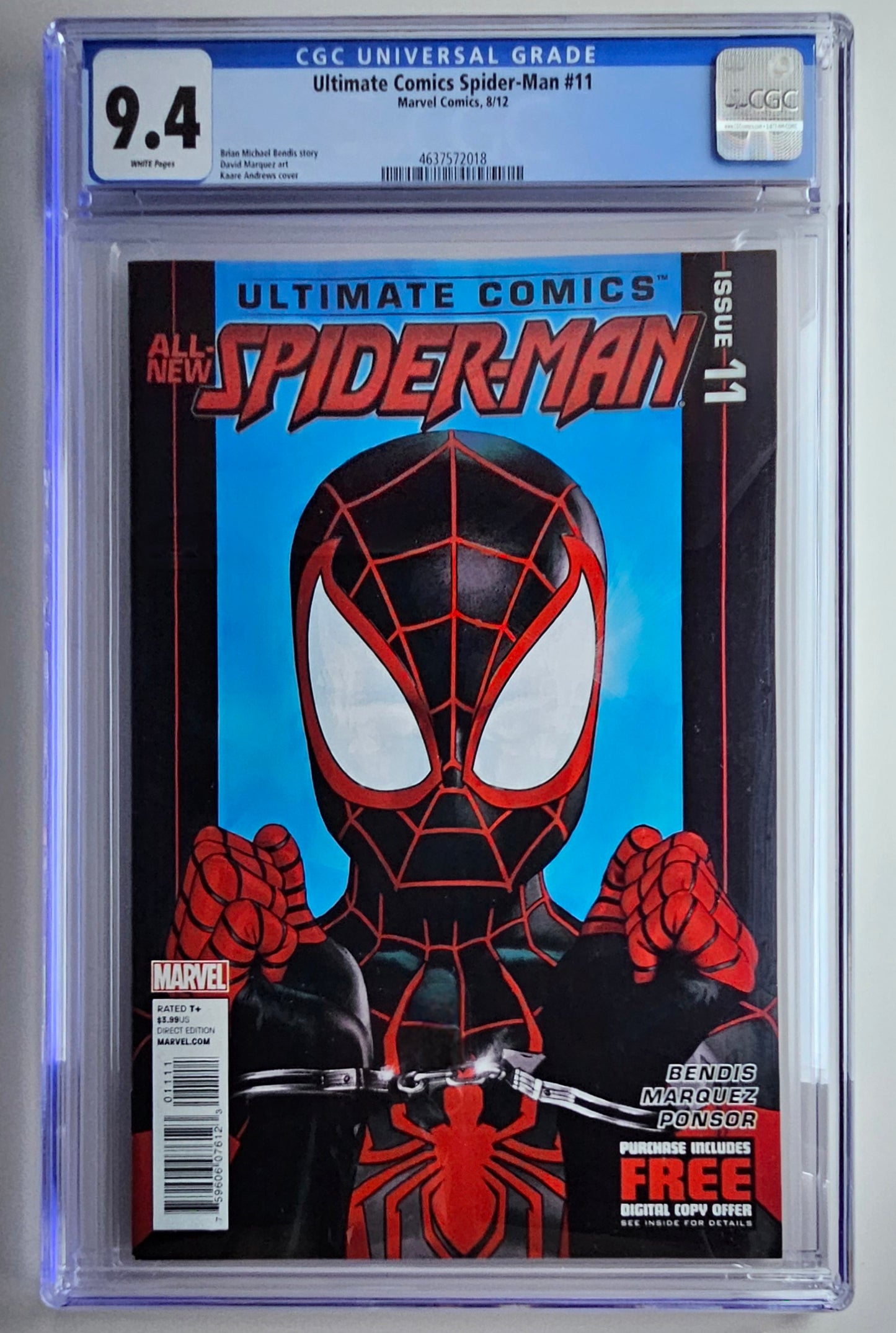 CGC 9.4 Ultimate Comics Spider-Man #11
