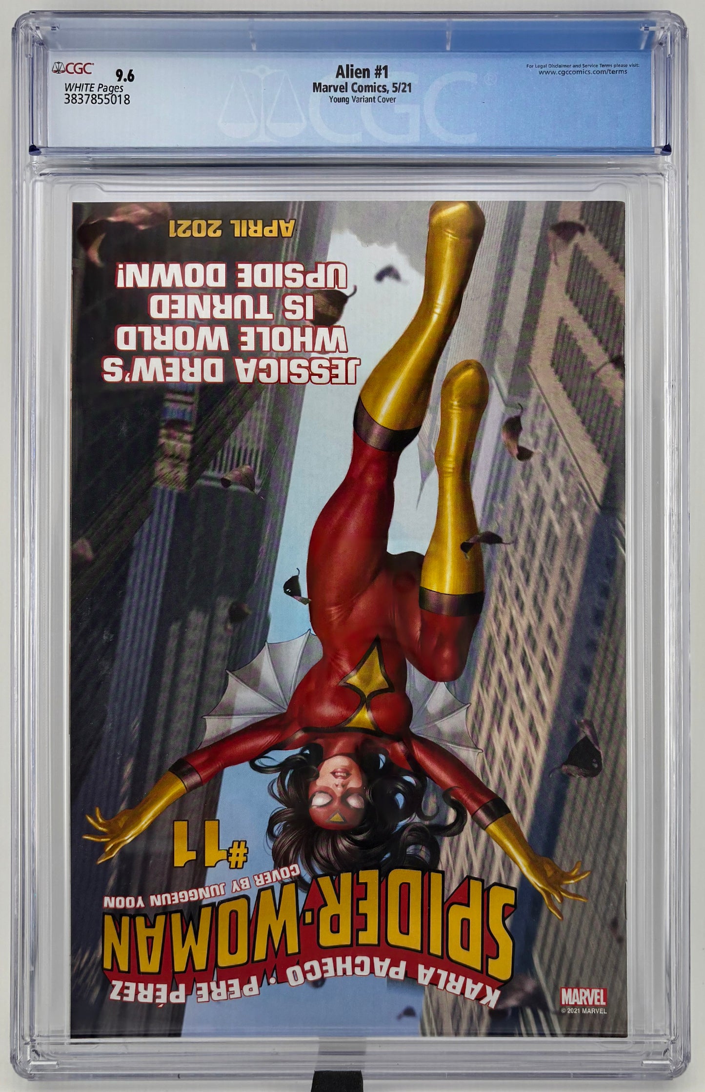 CGC 9.6 Alien #1 (Young Variant)