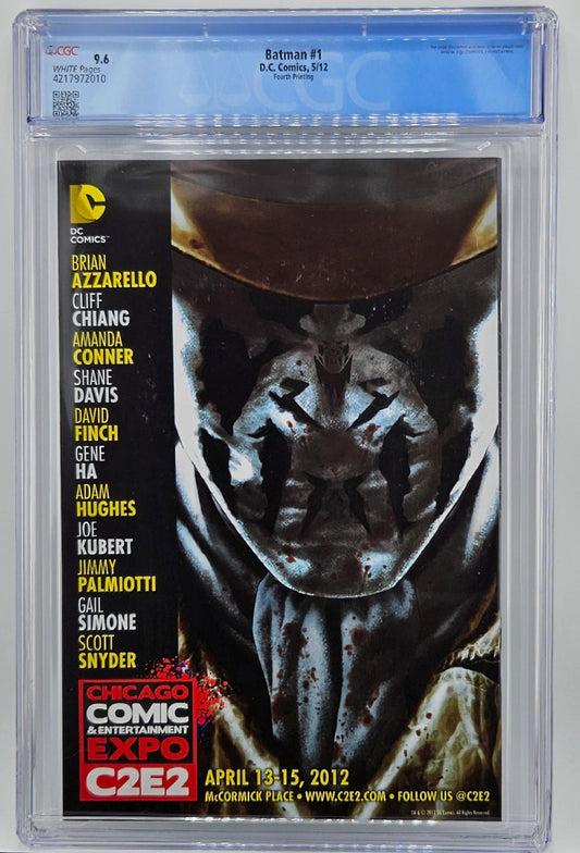 CGC 9.6 Batman #1 - 2012