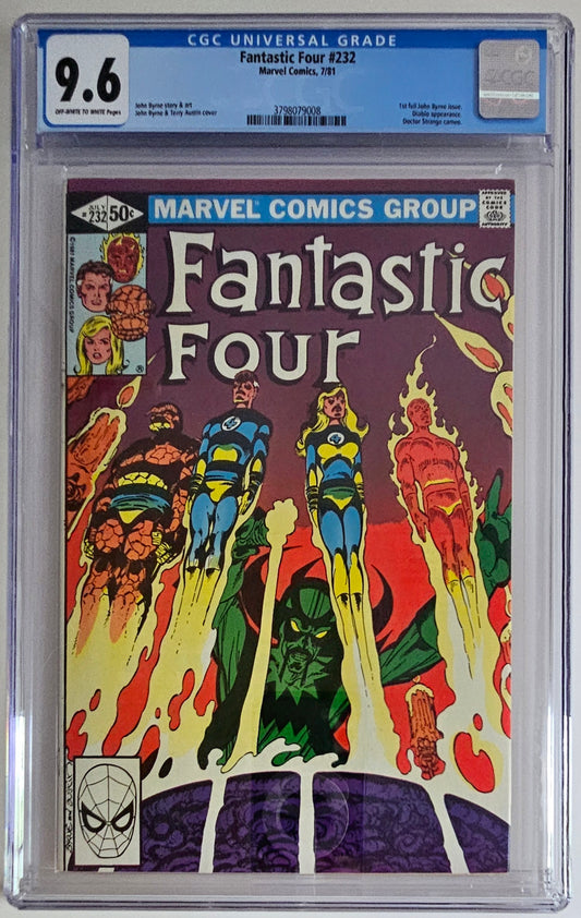 CGC 9.6 Fantastic Four #232