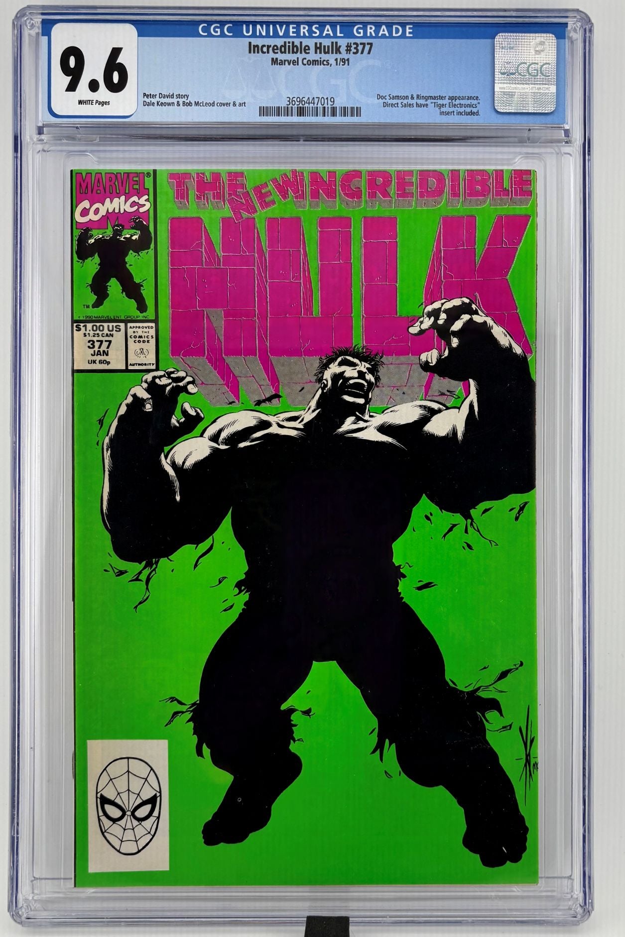 CGC 8.6 Incredible Hulk #377