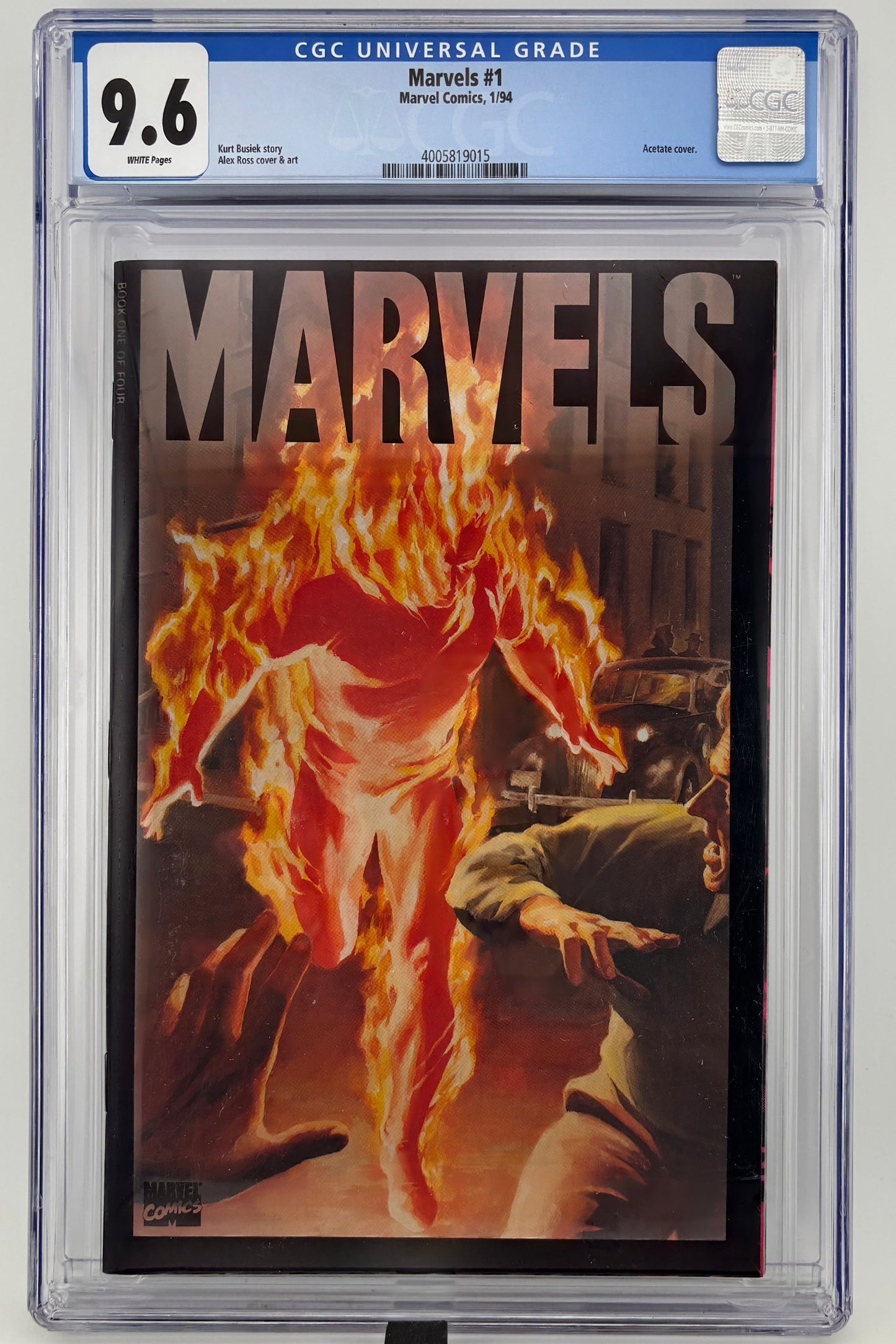 CGC 9.6 Marvels #1