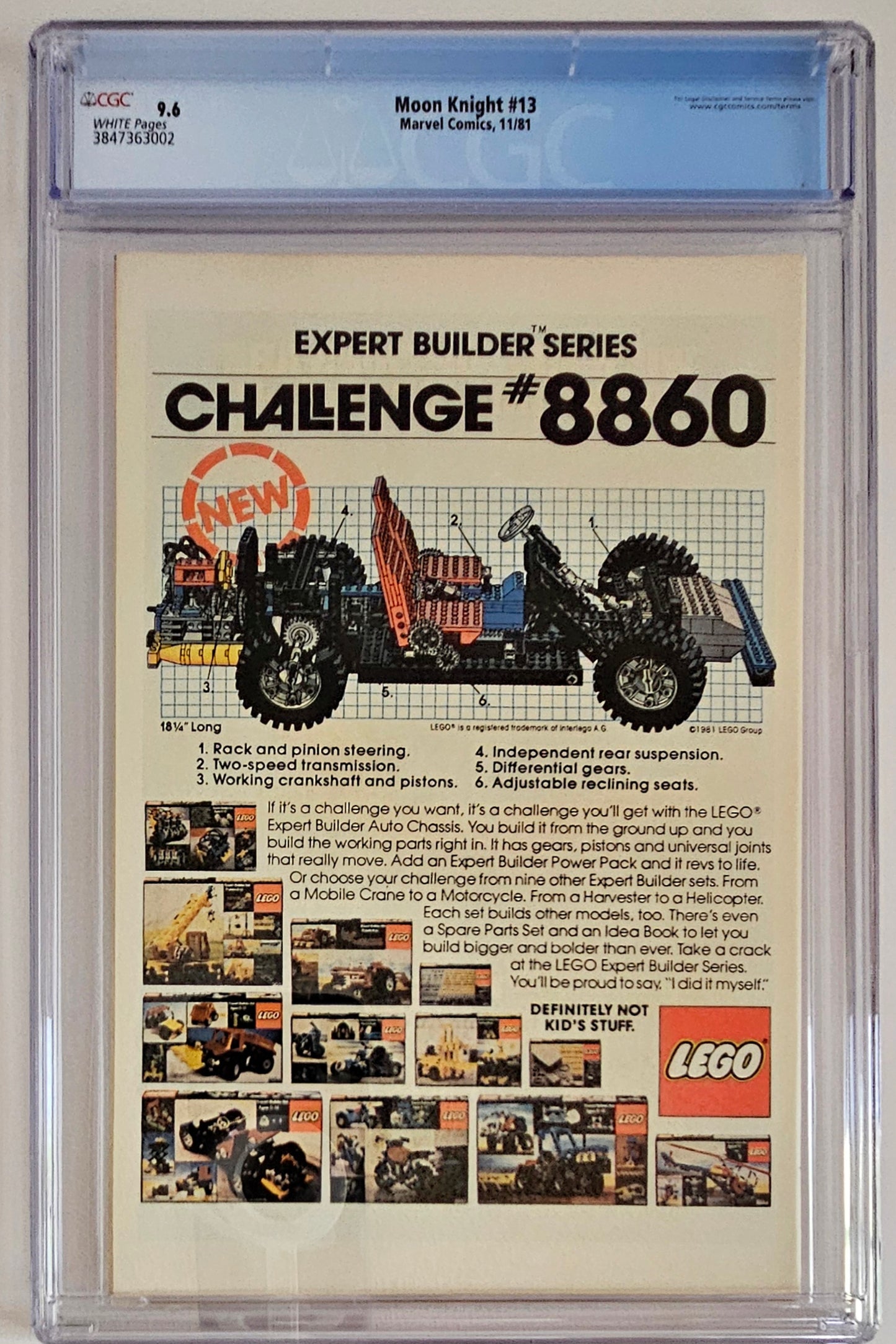 CGC 9.6 Moon Knight #13