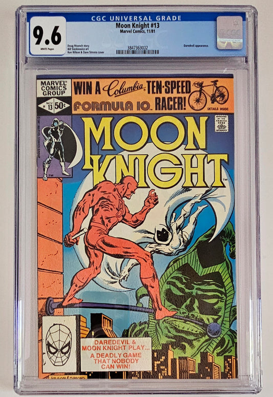 CGC 9.6 Moon Knight #13