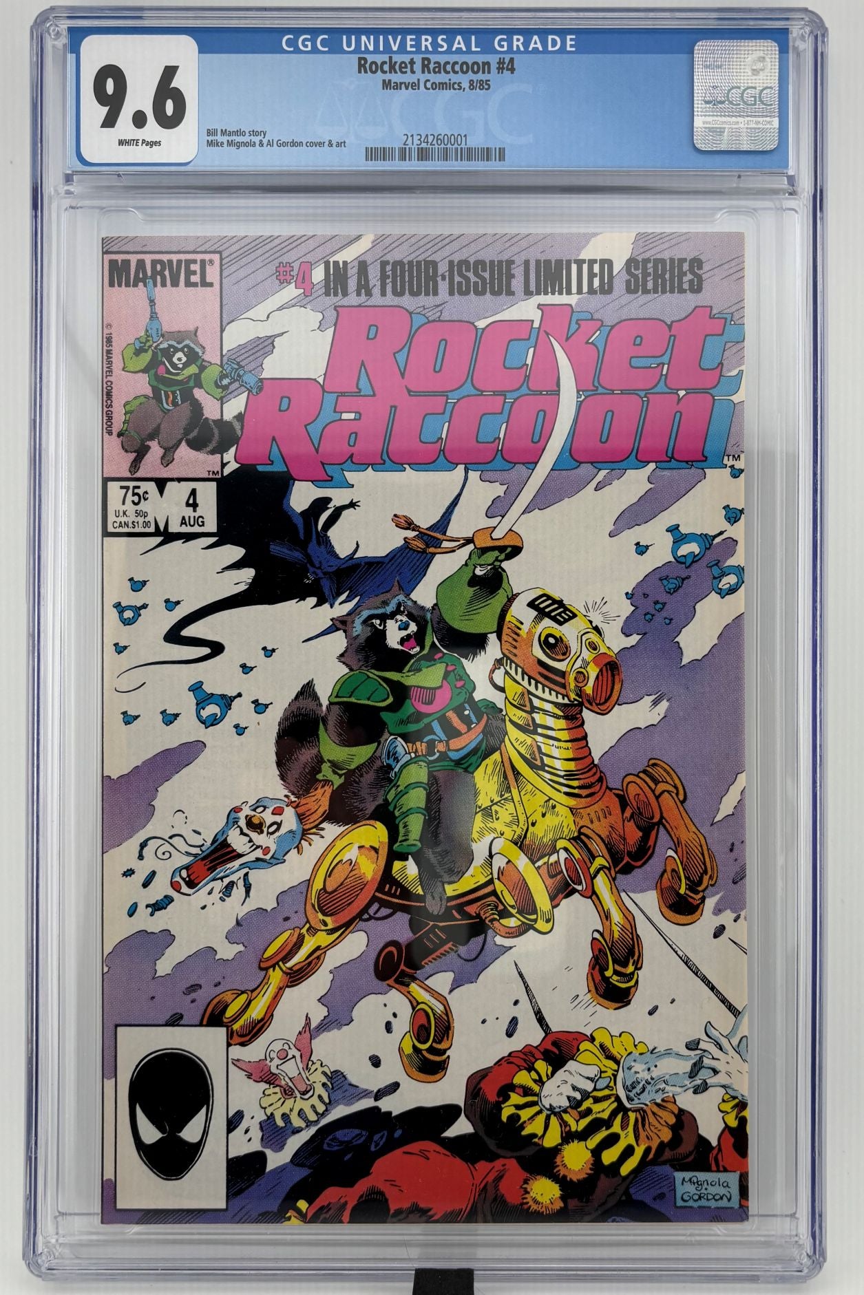 CGC 9.6 Rocket Racoon #4