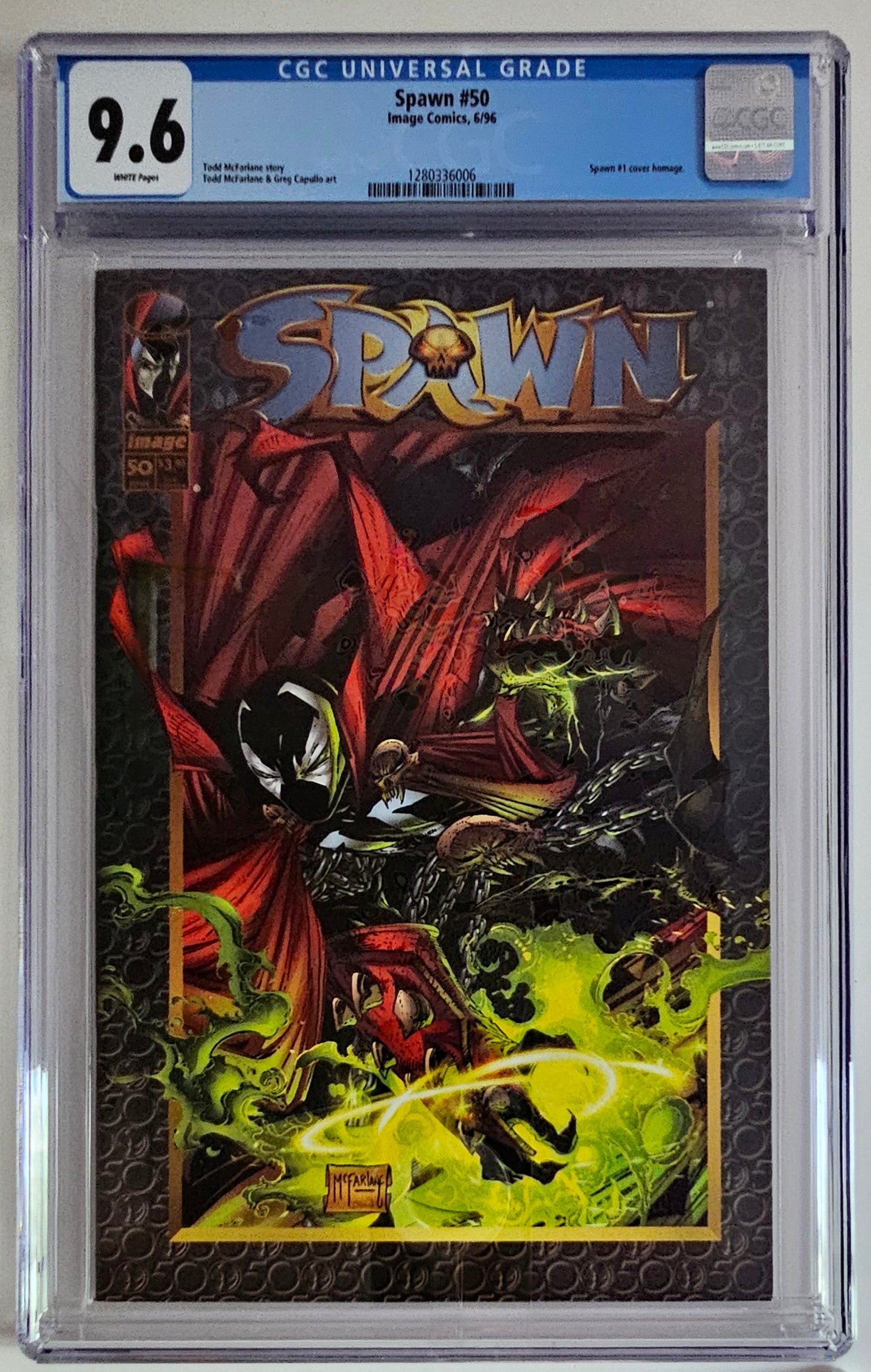 CGC 9.6 Spawn #50