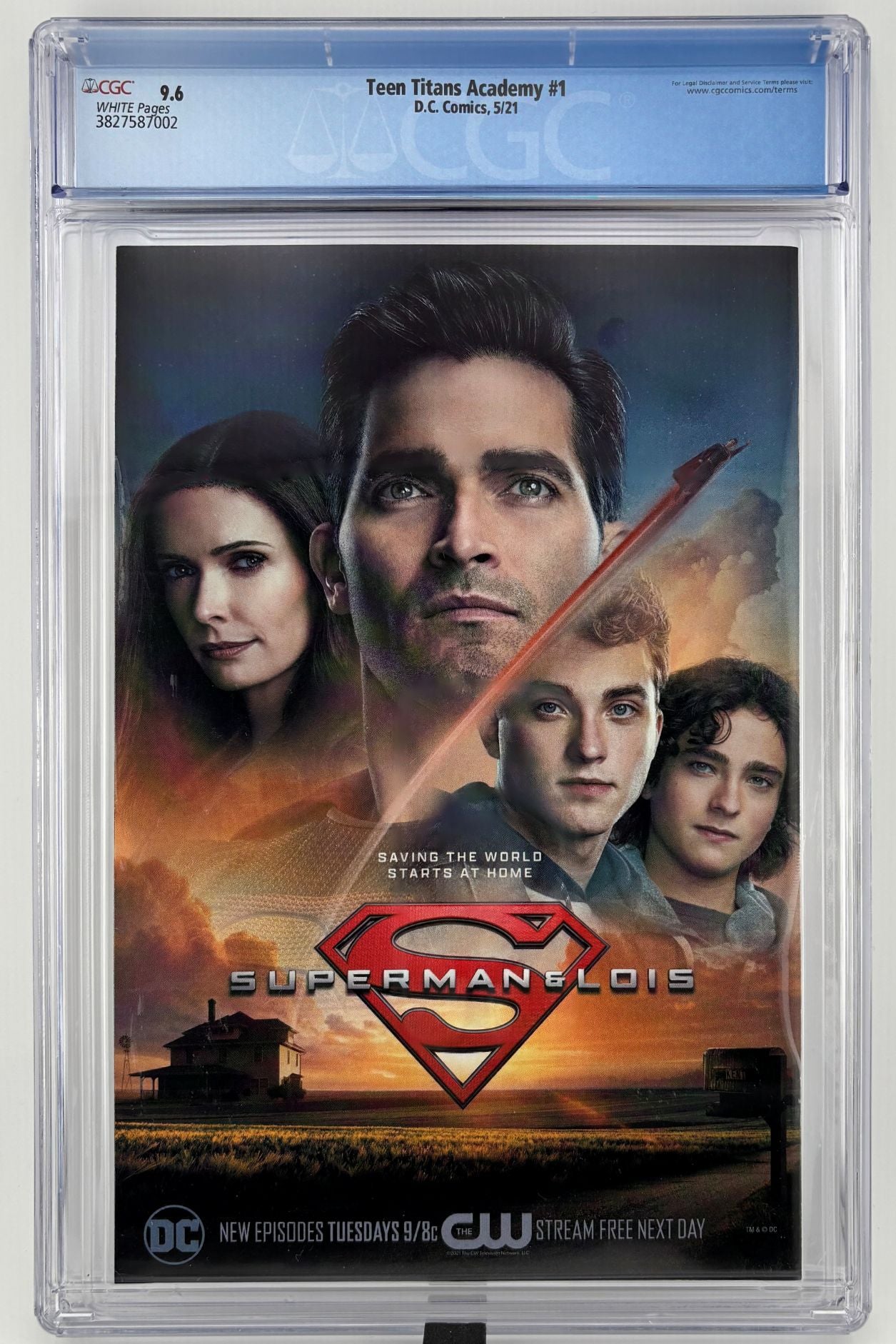 CGC 9.6 Teen Titans Academy #1