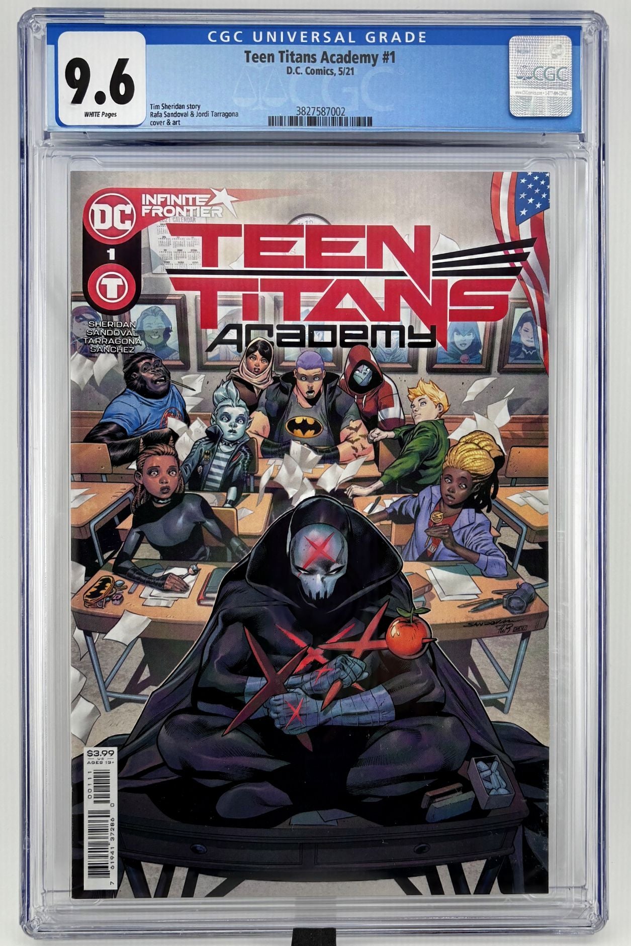 CGC 9.6 Teen Titans Academy #1