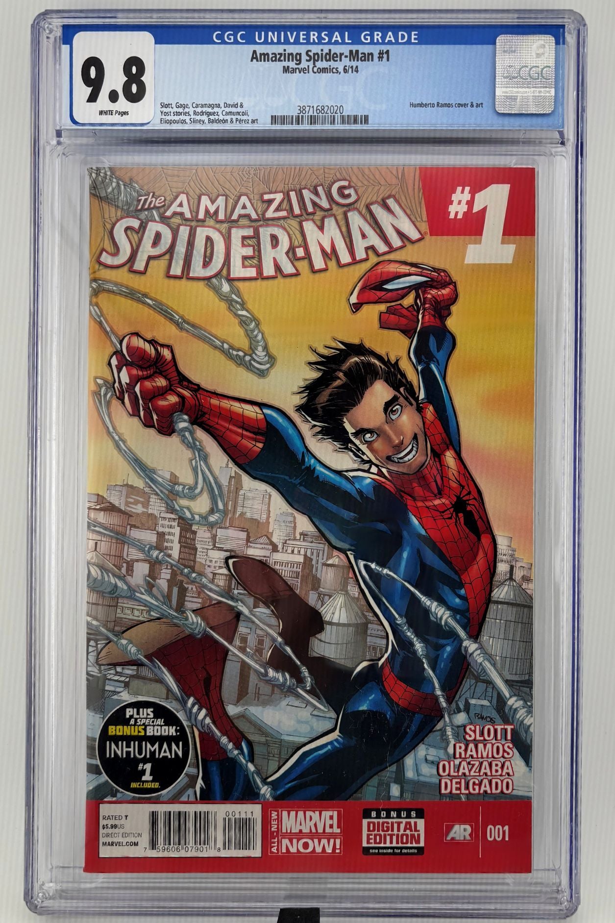 CGC 9.8 Amazing Spider-Man #1