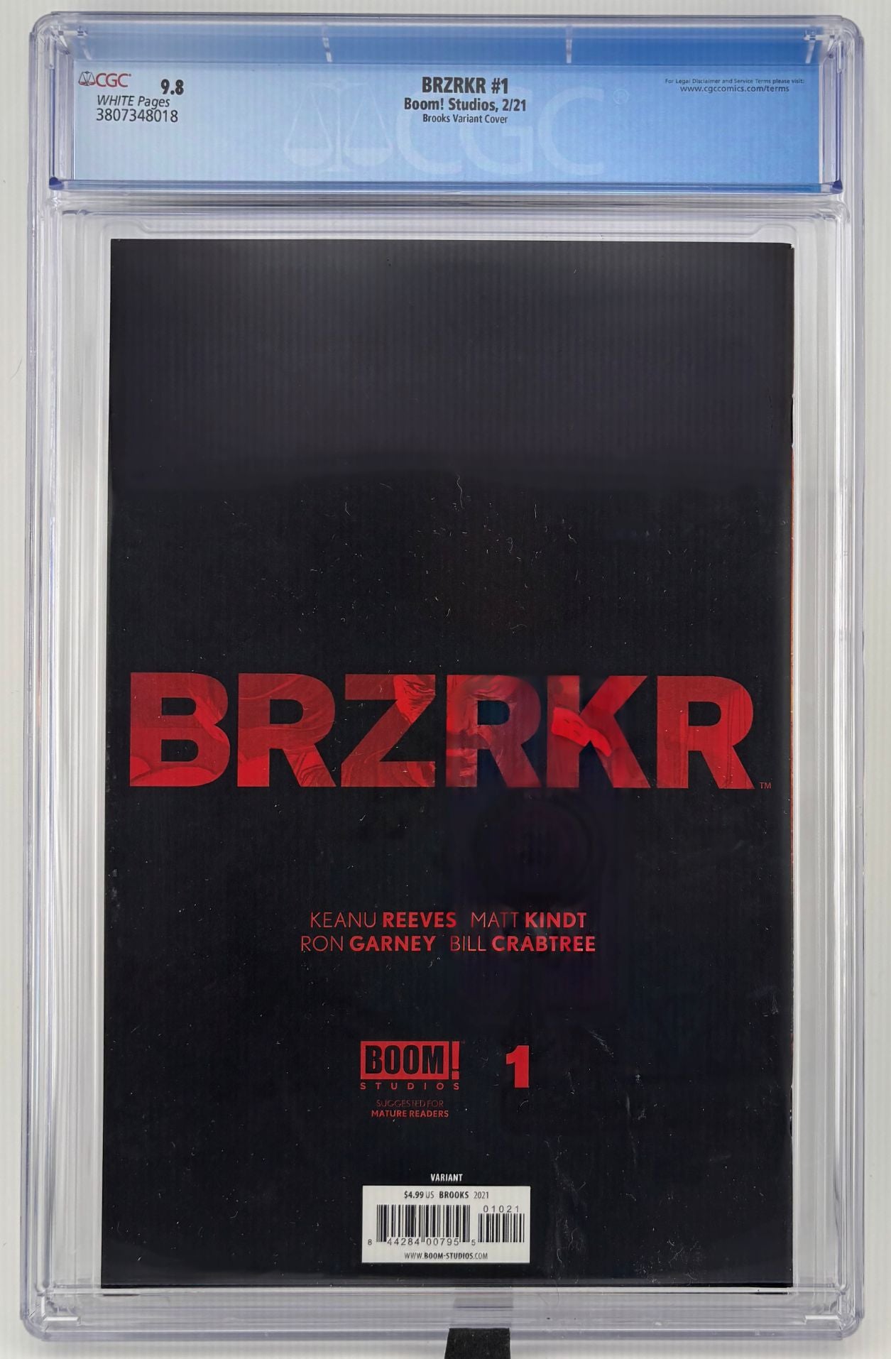 CGC 9.8 BRZRKR #1