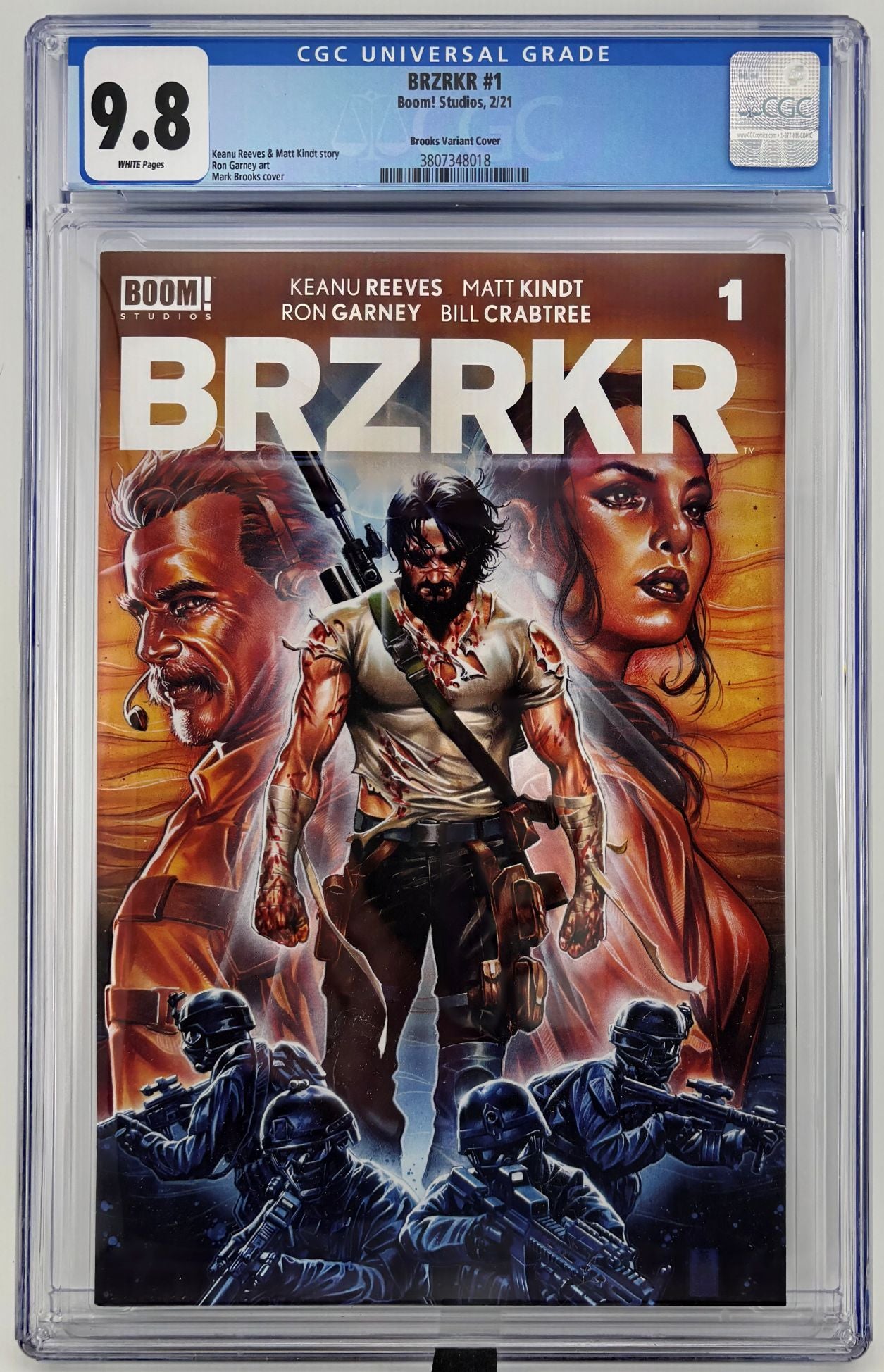 CGC 9.8 BRZRKR #1
