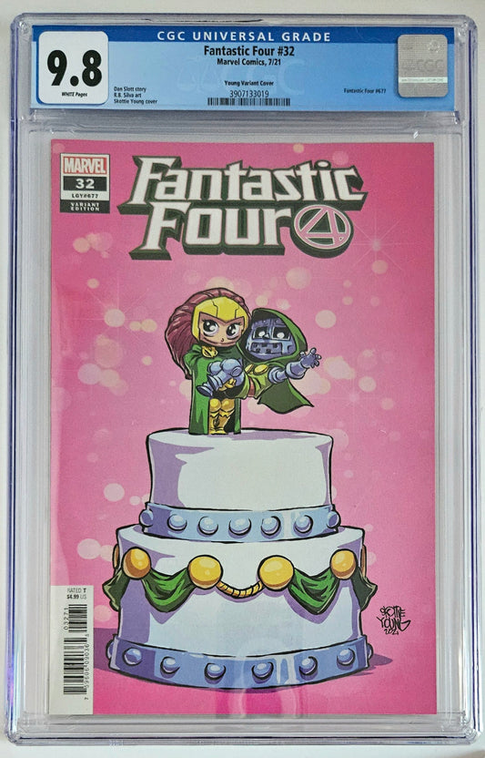 CGC 9.8 Fantastic Four #32 Young