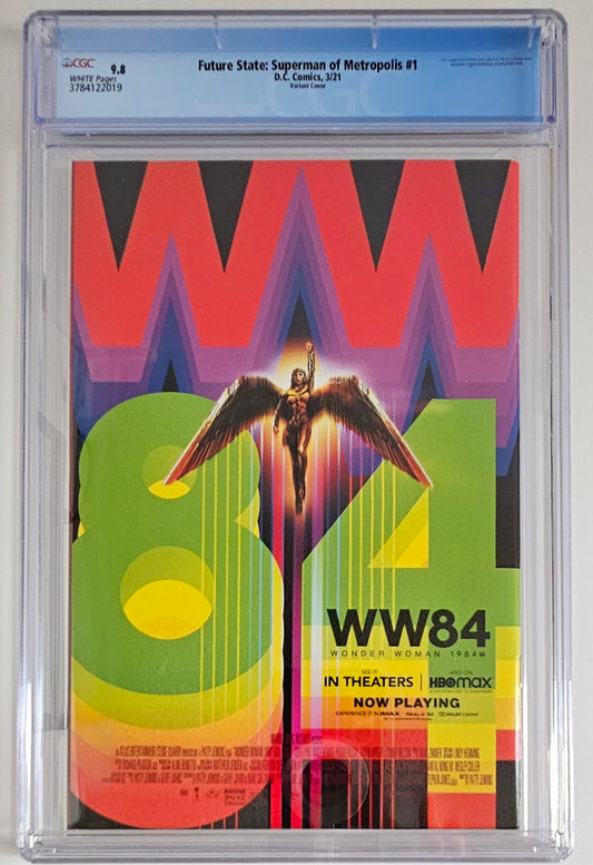 CGC 9.8 Future State: Superman of Metropolis #1