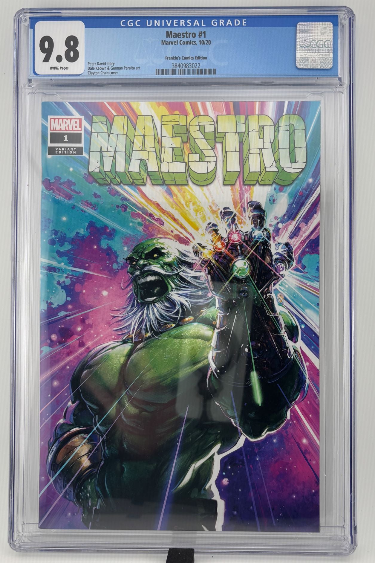 CGC 9.8 Maestro #1