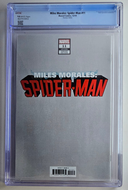 CGC 9.8 Miles Morales: Spider-Man #11 - Funko Variant