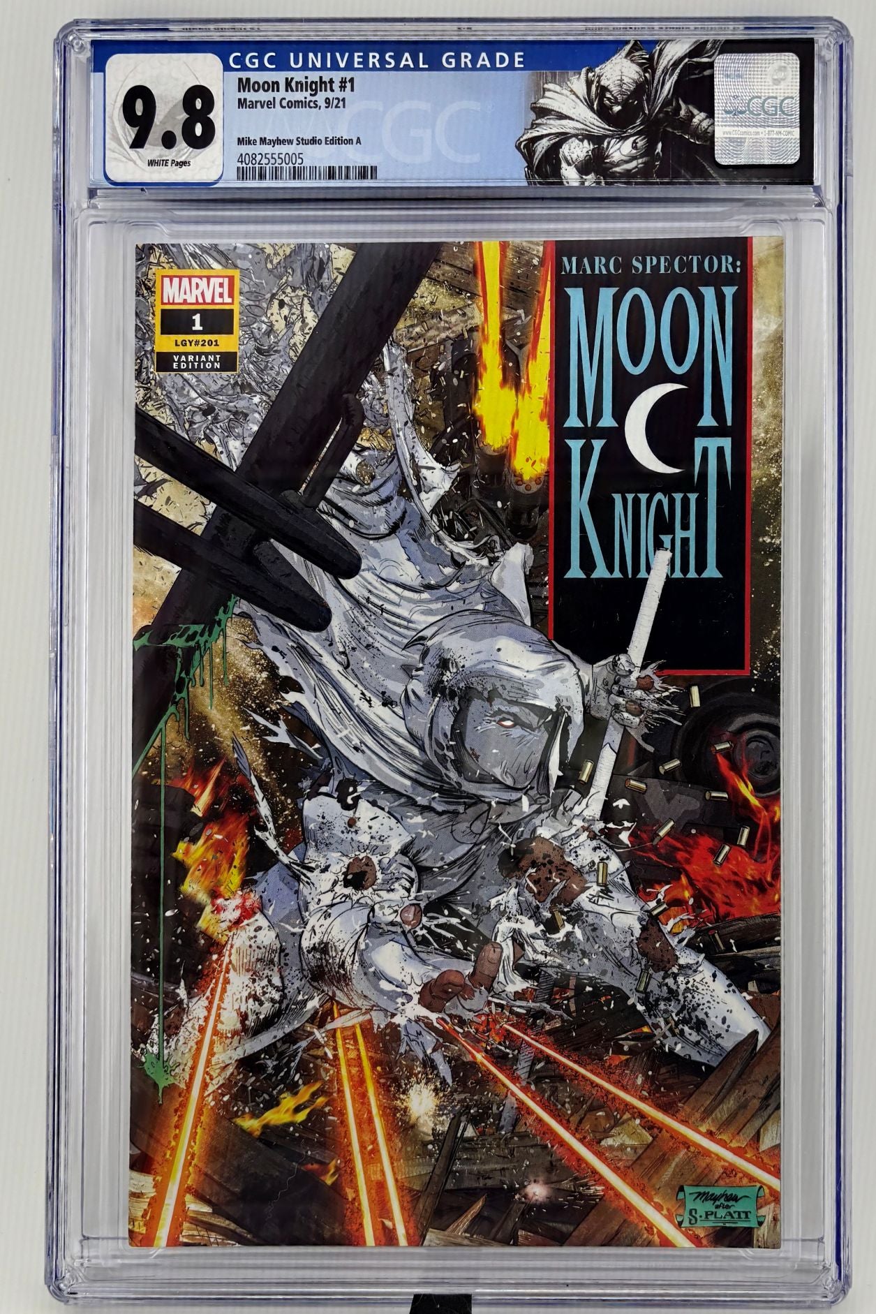 CGC 9.8 Moon Knight #1