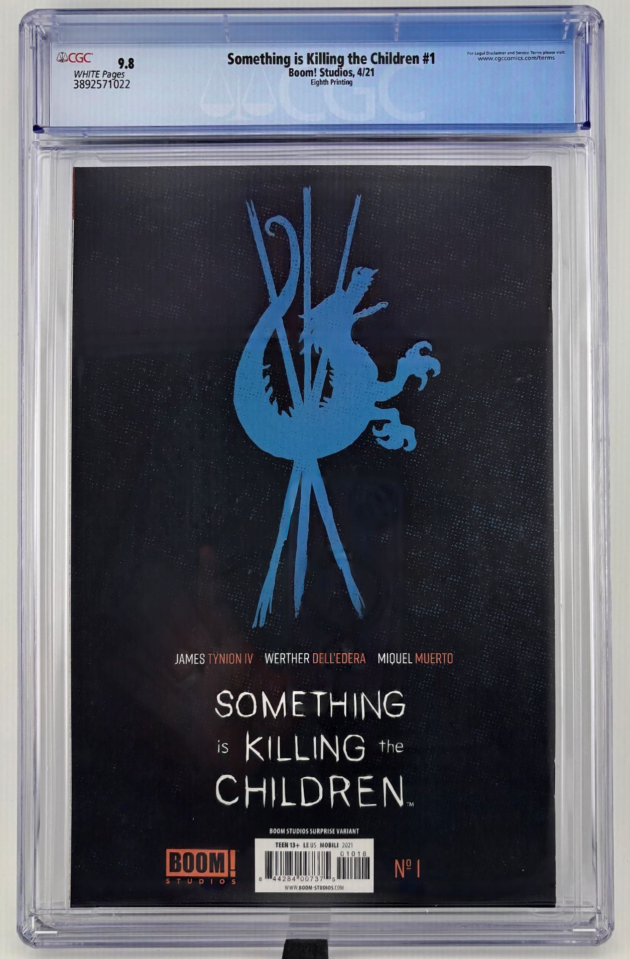 CGC 9.8 Something is Killing the Children #1