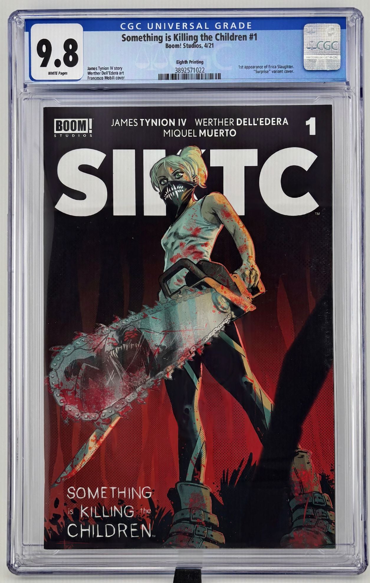 CGC 9.8 Something is Killing the Children #1