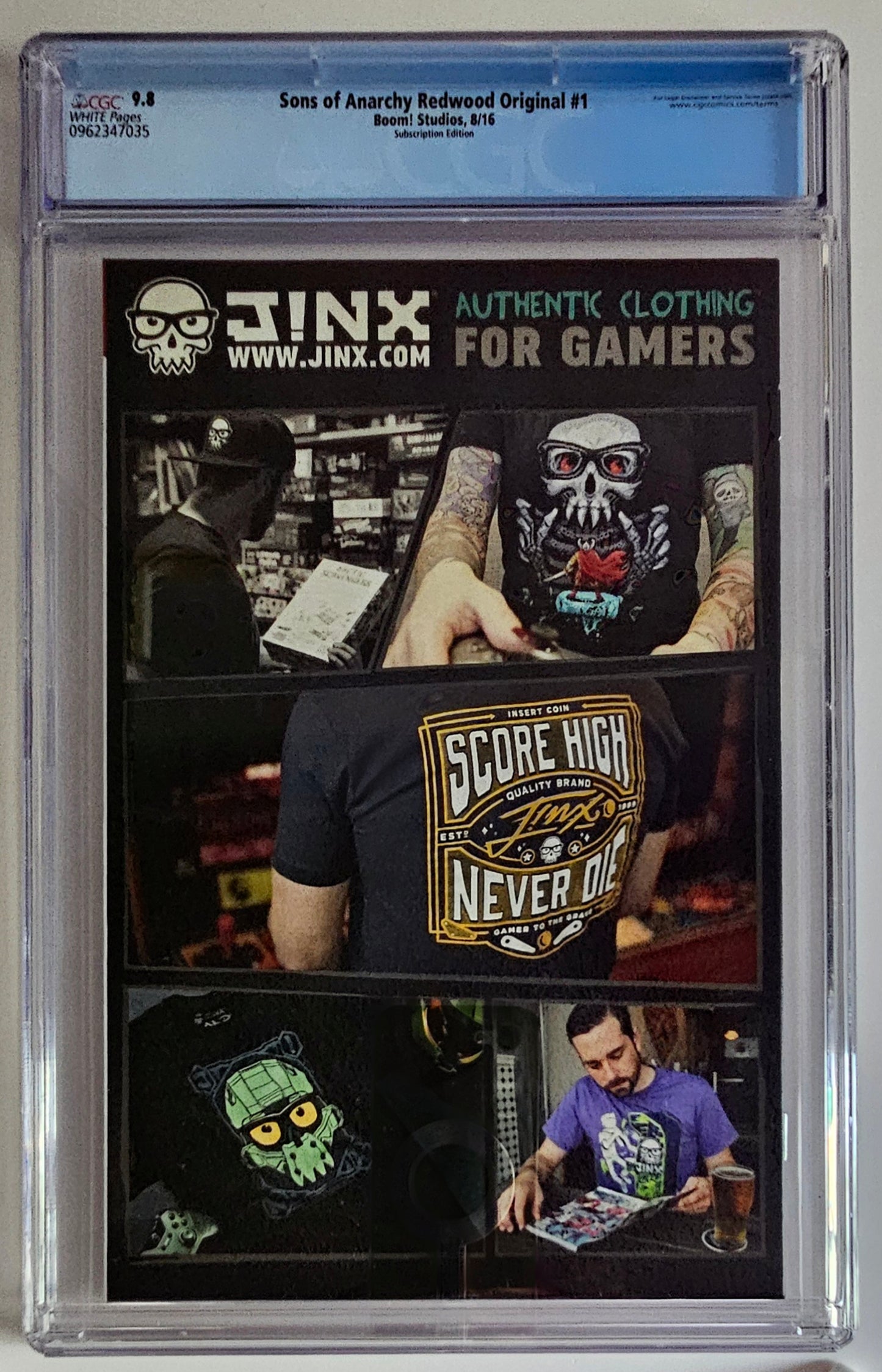 CGC 9.8 Sons of Anarchy: Redwood Original #1