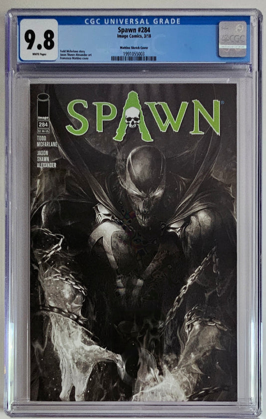 CGC 9.8 Spawn #284
