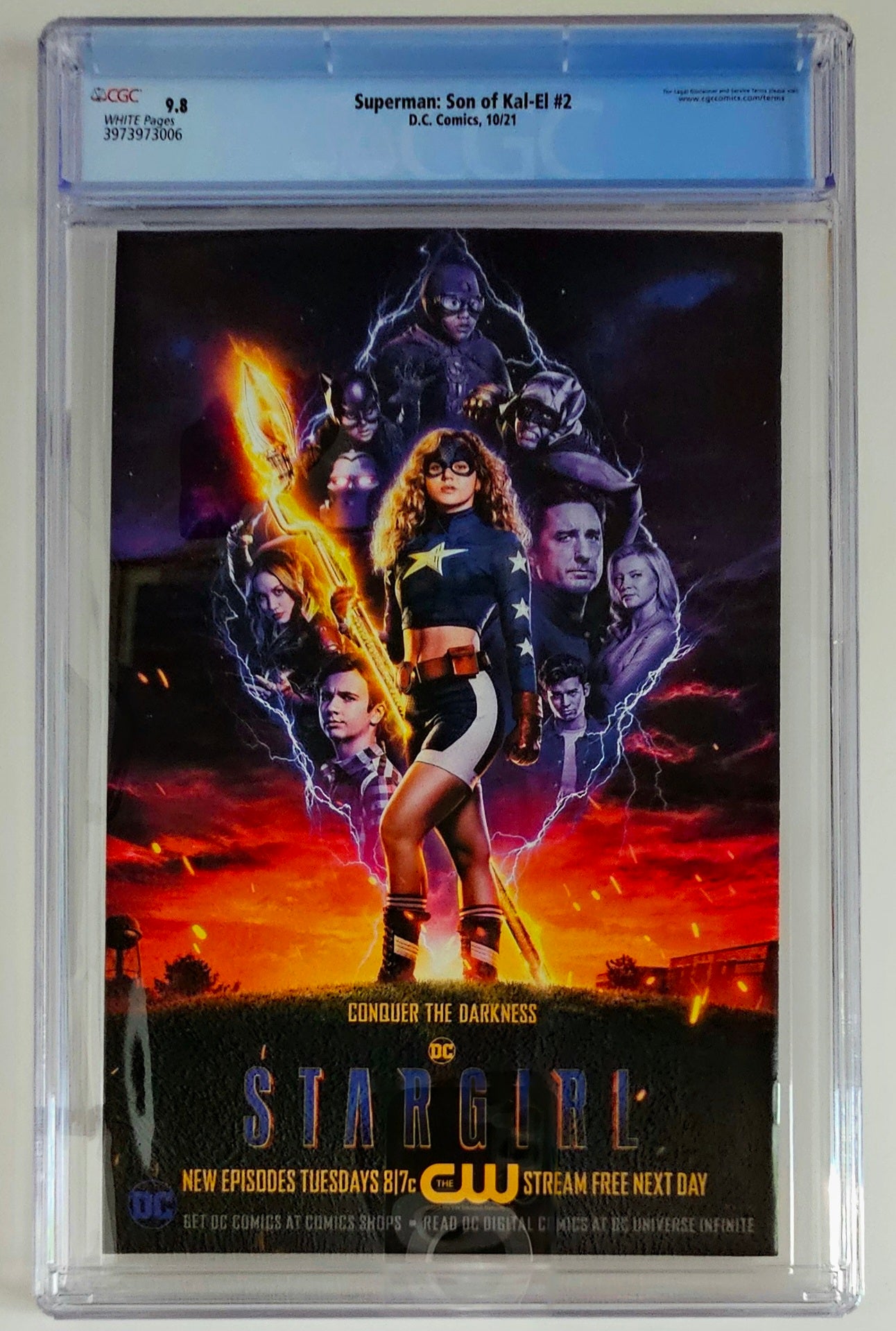 CGC 9.8 Superman: Son of Kal-El #2