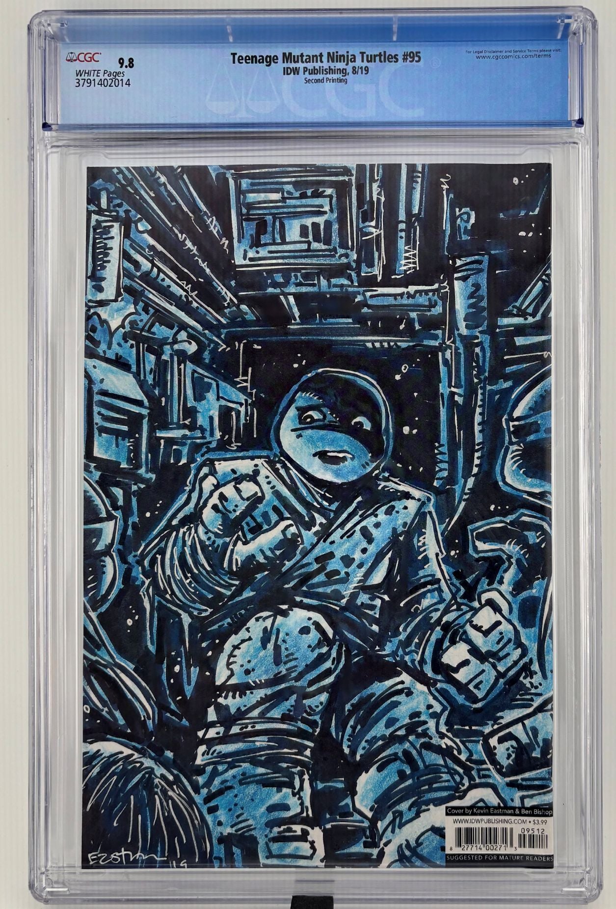 CGC 9.8 Teenage Mutant Ninja Turtles #95