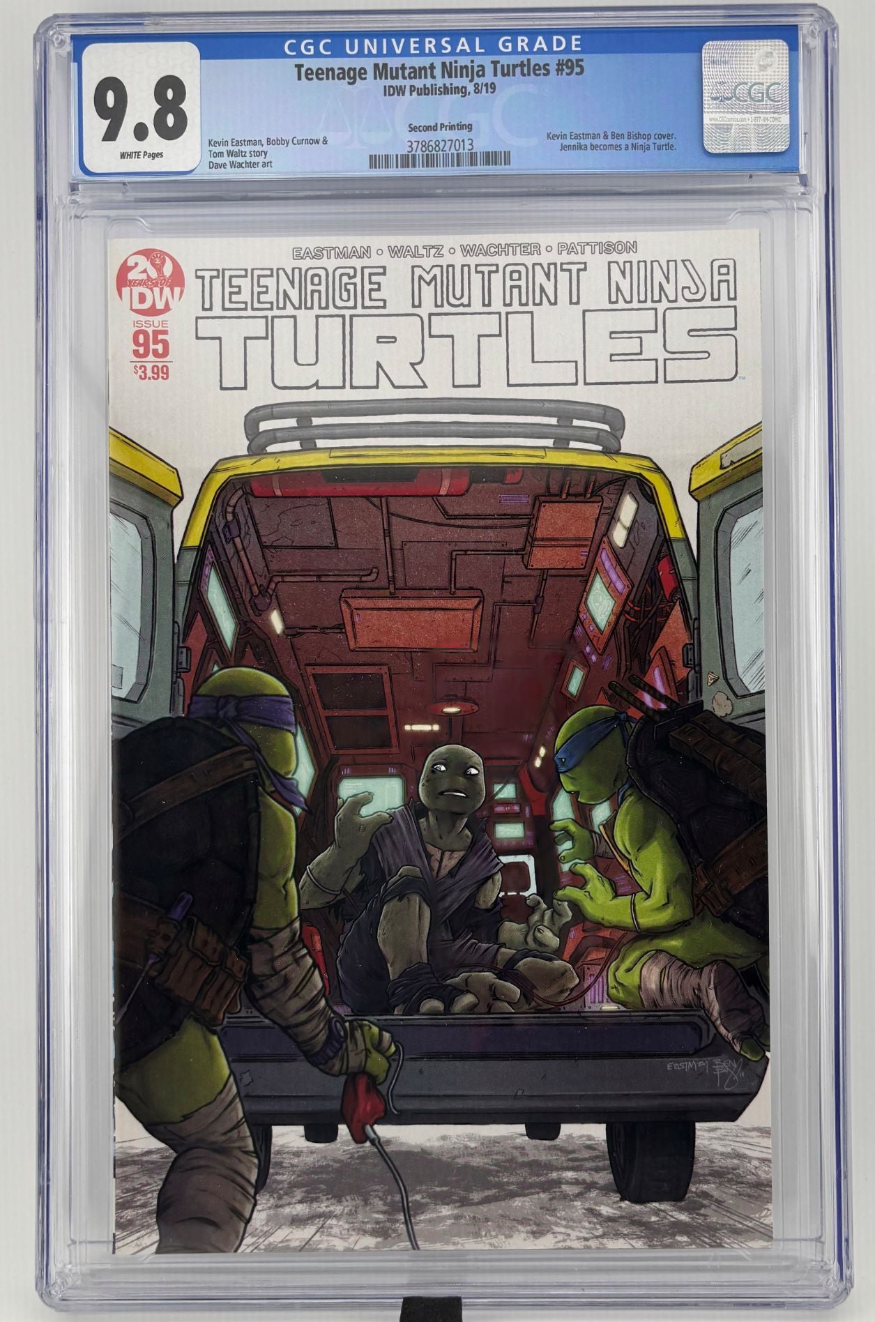 CGC 9.8 Teenage Mutant Ninja Turtles #95